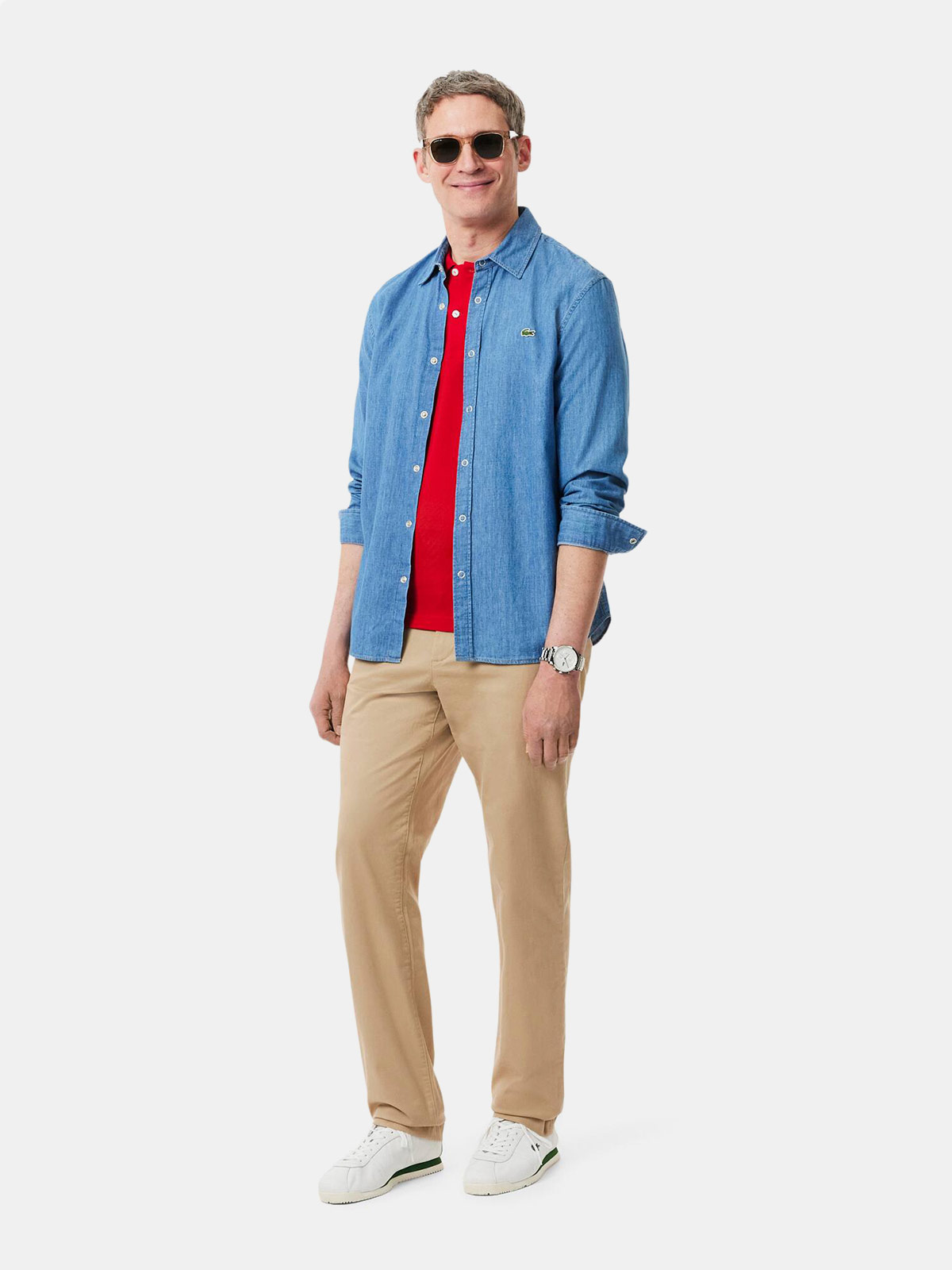 PANTALÓN REGULAR FIT HOMBRE LACOSTE - 1