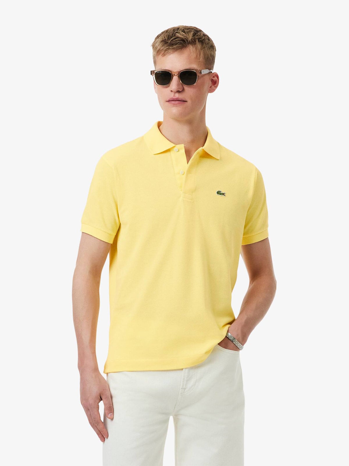 POLO MANGA CORTA HOMBRE LACOSTE CAMISERO - 1