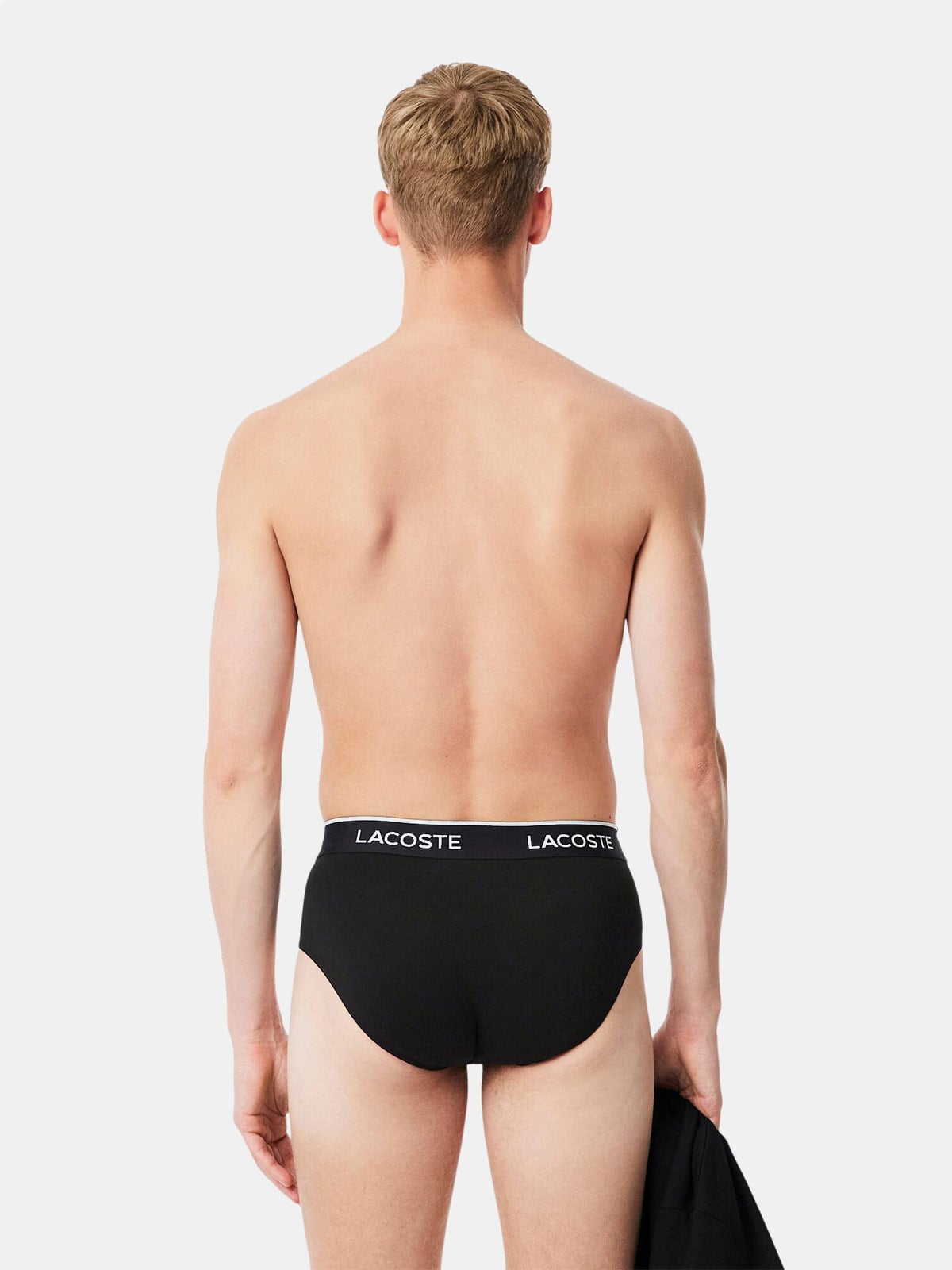 PACK X3 CALZONCILLO SLIP HOMBRE LACOSTE - 3