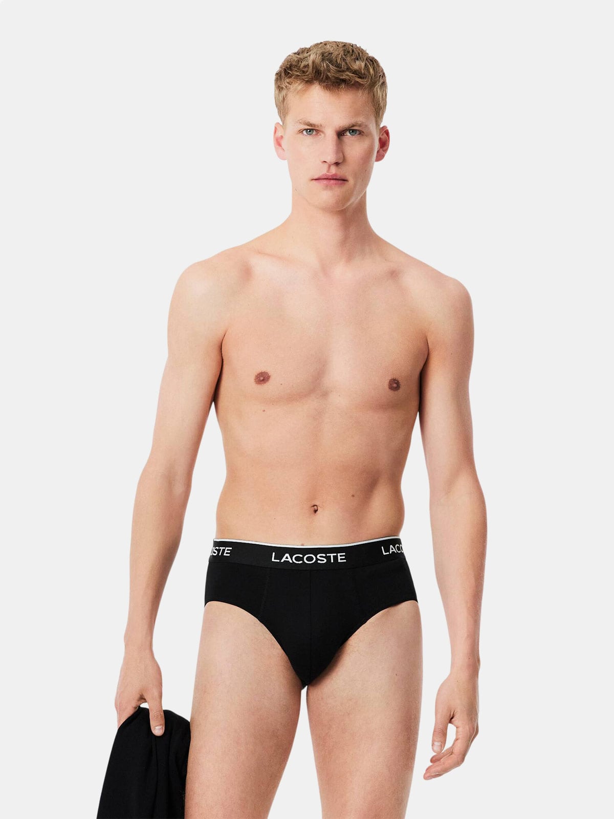 PACK X3 CALZONCILLO SLIP HOMBRE LACOSTE - 2