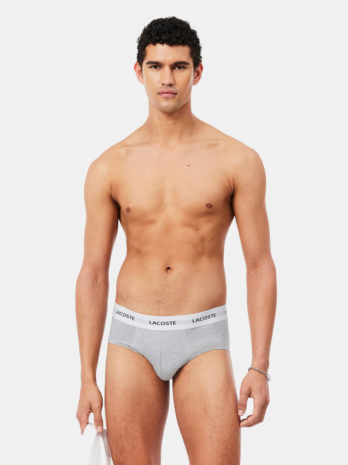 PACK X3 CALZONCILLO SLIP HOMBRE LACOSTE - 2