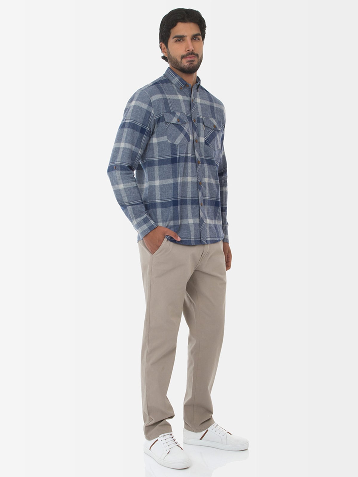 CAMISA REGULAR FIT  MANGA LARGA HOMBRE NORTON YAIMEZ - 5