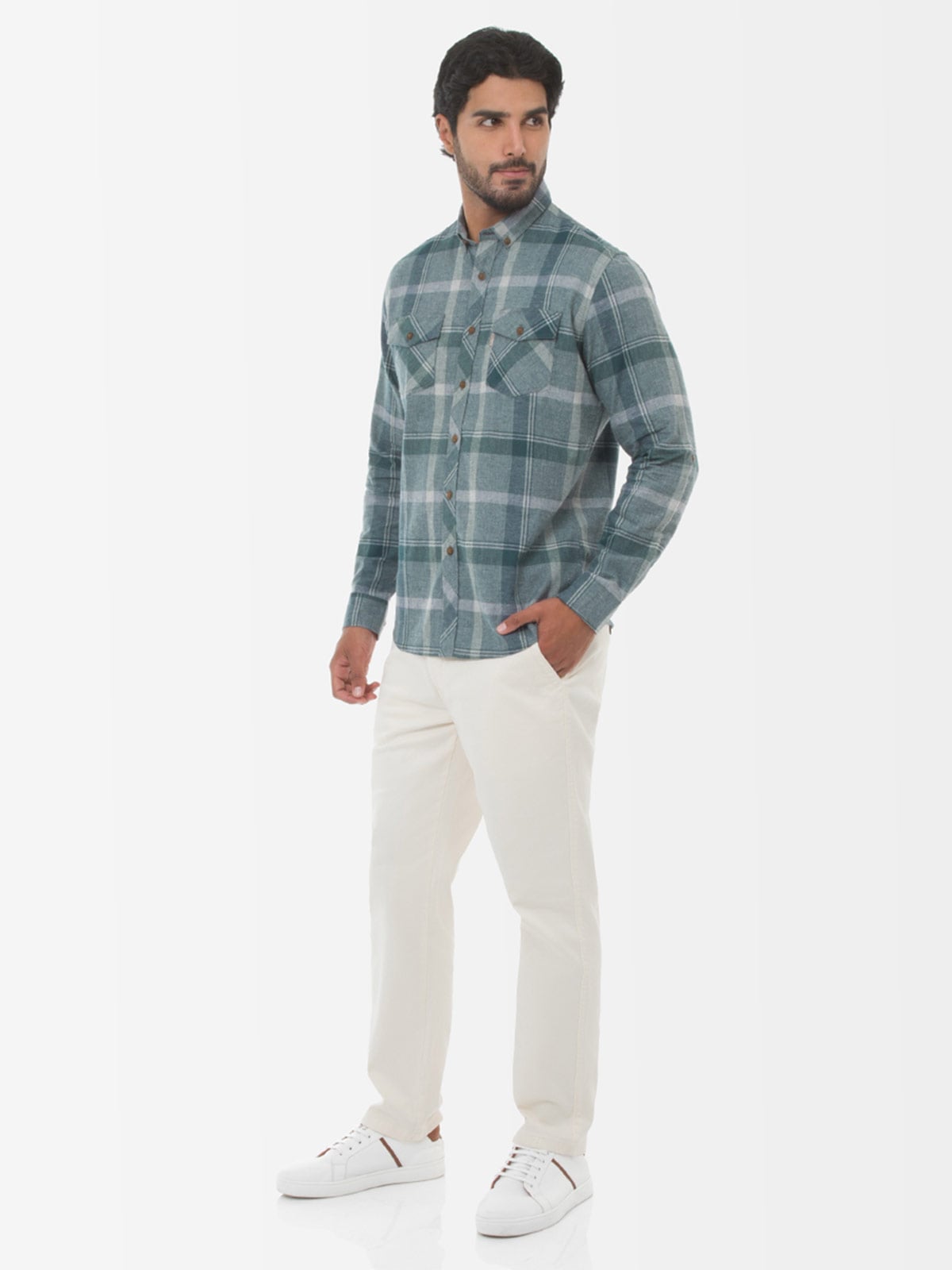 CAMISA REGULAR FIT  MANGA LARGA HOMBRE NORTON YAIMEZ - 5