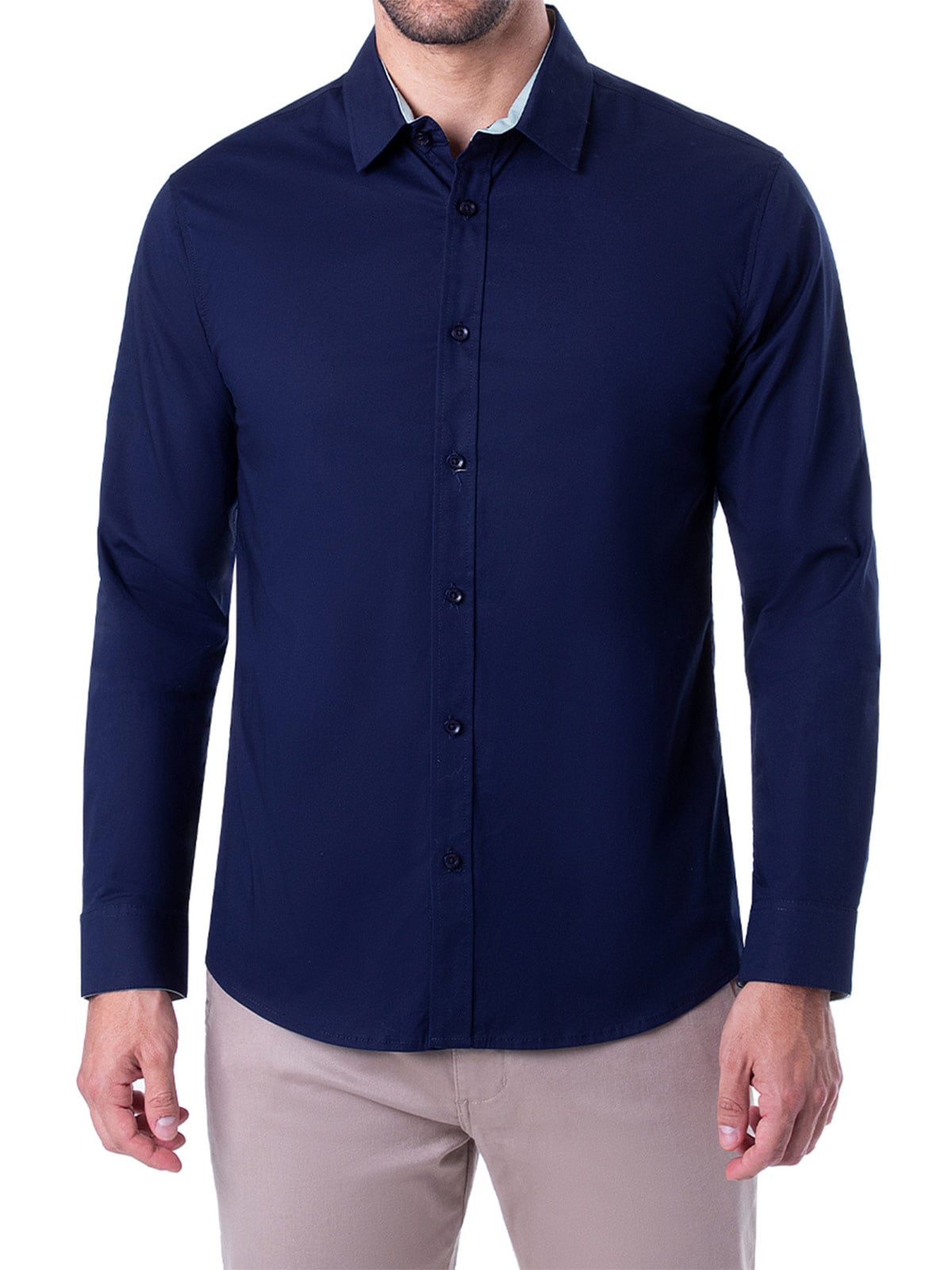 CAMISA SLIM FIT MANGA LARGA HOMBRE NORTON PAULINO - 1
