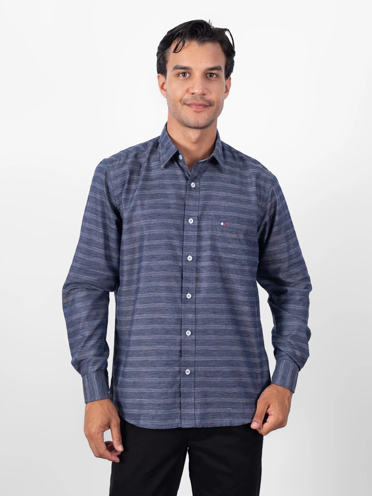 CAMISA MANGA LARGA PIERRE CARDIN - 1
