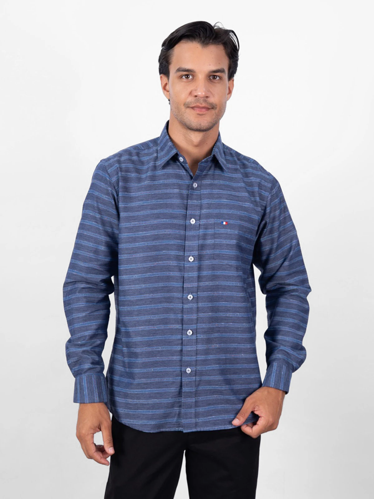 CAMISA MANGA LARGA PIERRE CARDIN - 1
