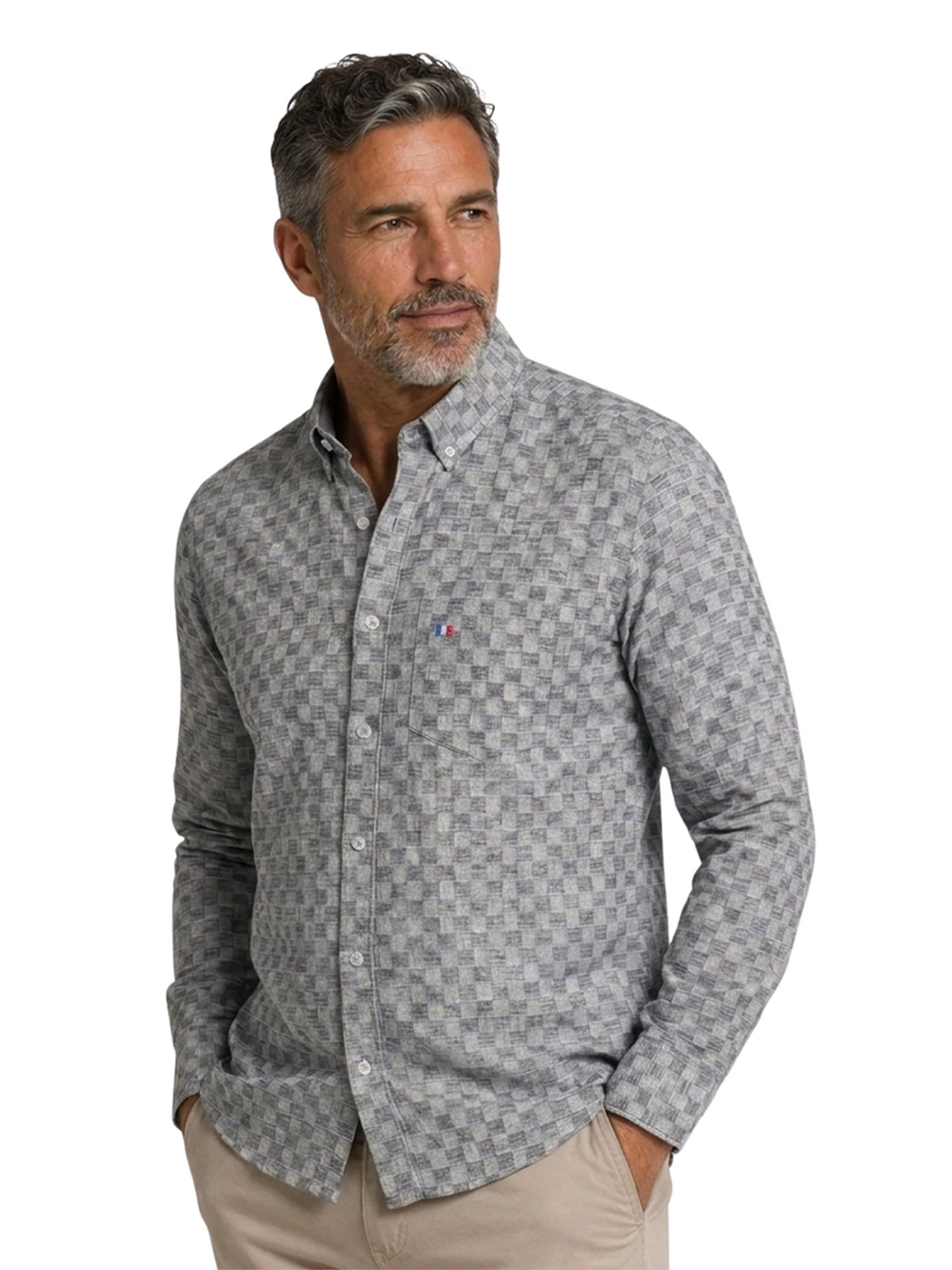 CAMISA MANGA LARGA PIERRE CARDIN - 4