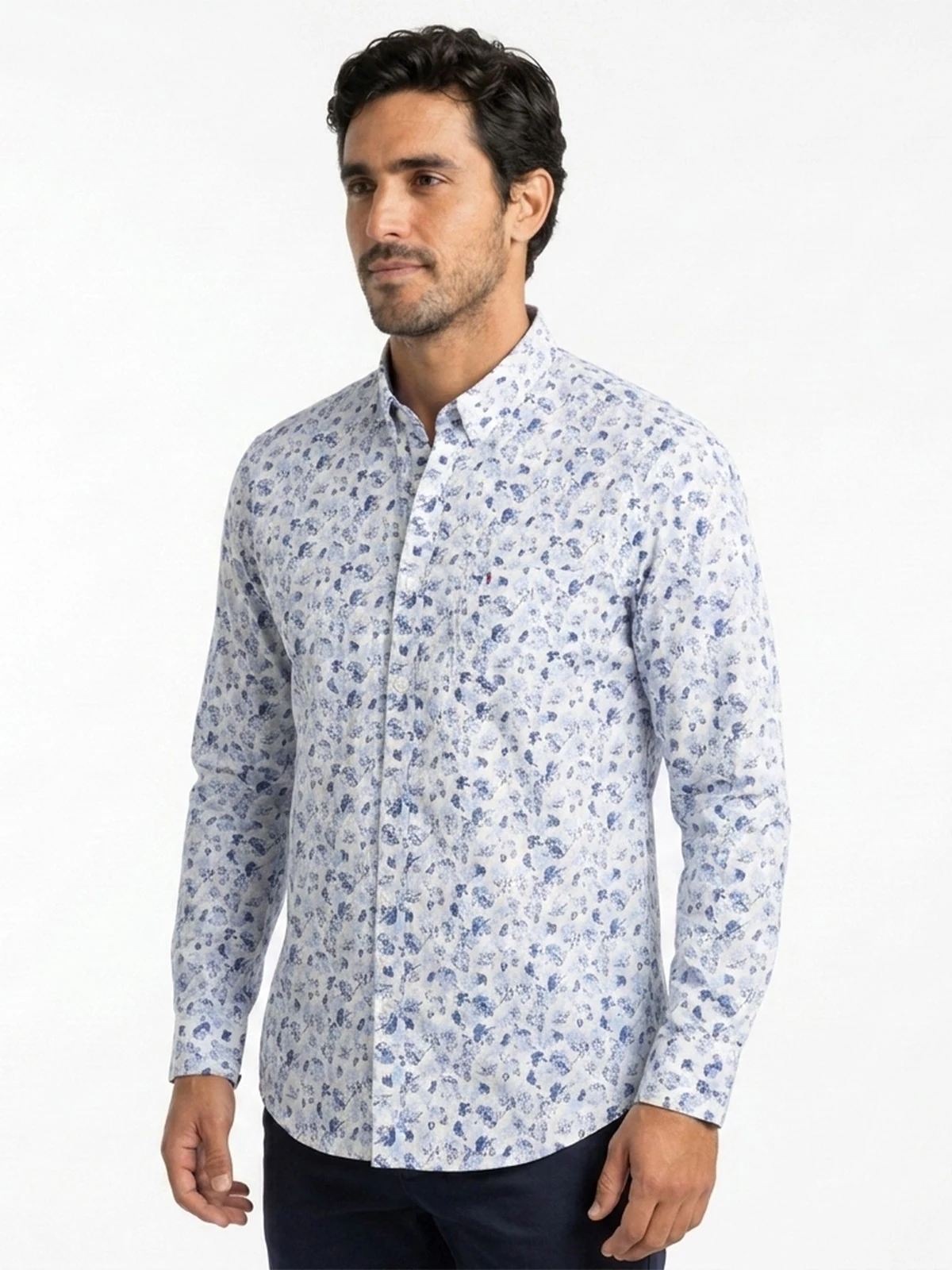 CAMISA MANGA LARGA PIERRE CARDIN - 4