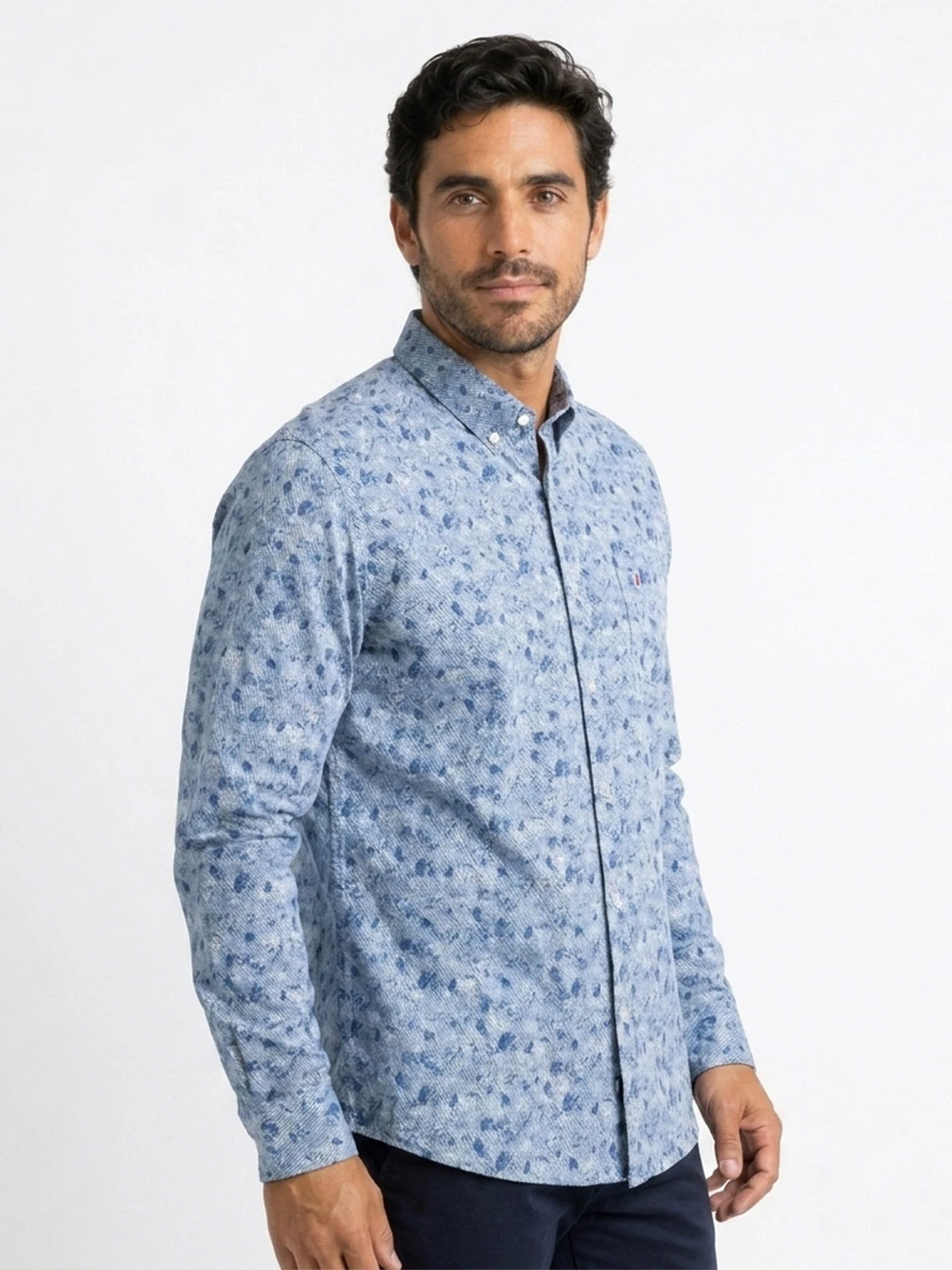 CAMISA MANGA LARGA PIERRE CARDIN - 4