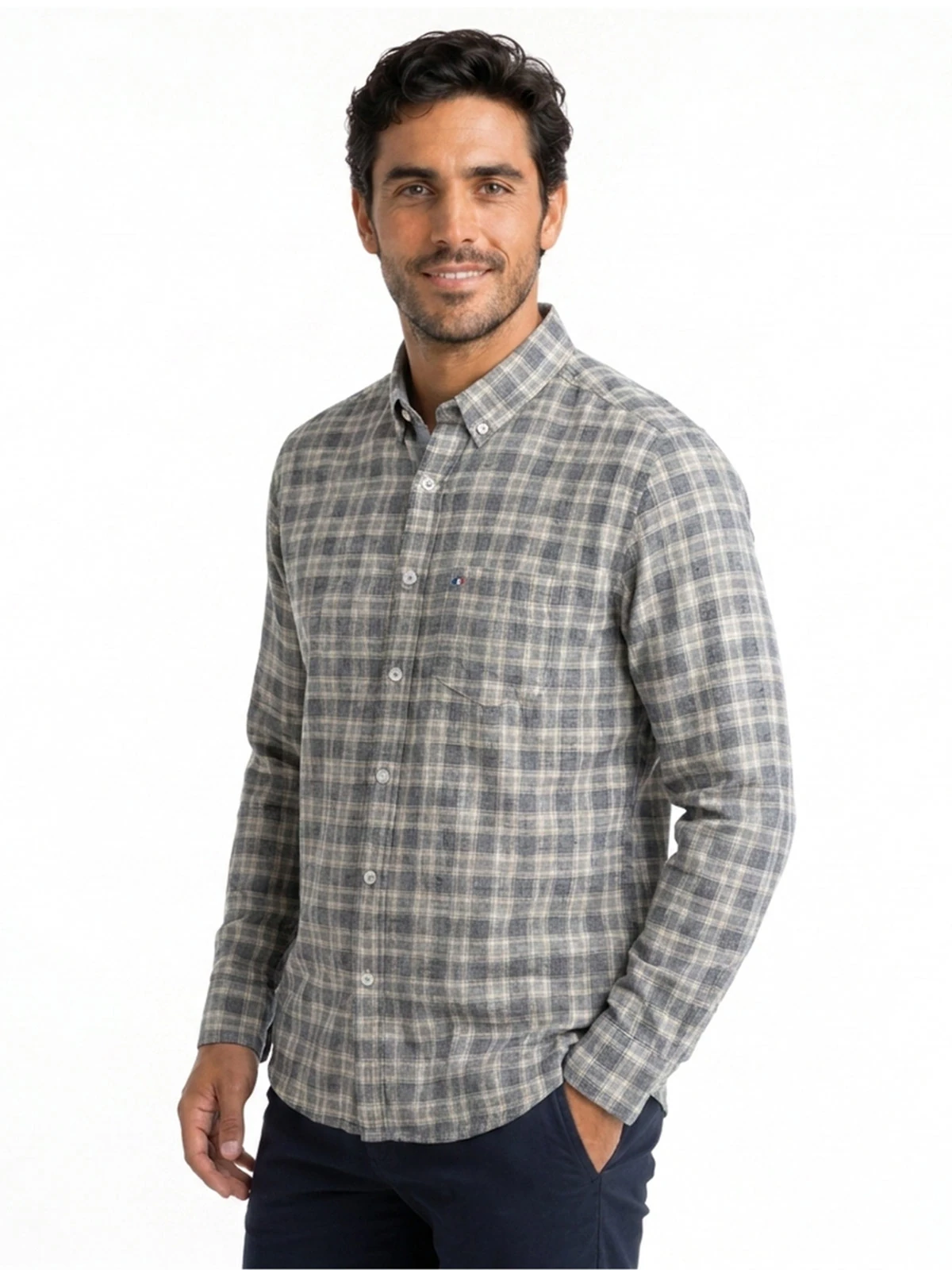 CAMISA MANGA LARGA PIERRE CARDIN - 2