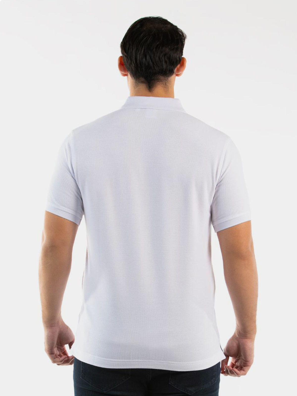POLO MANGA CORTA ALGODÓN HOMBRE OSCAR DE LA RENTA BLANCO - 2