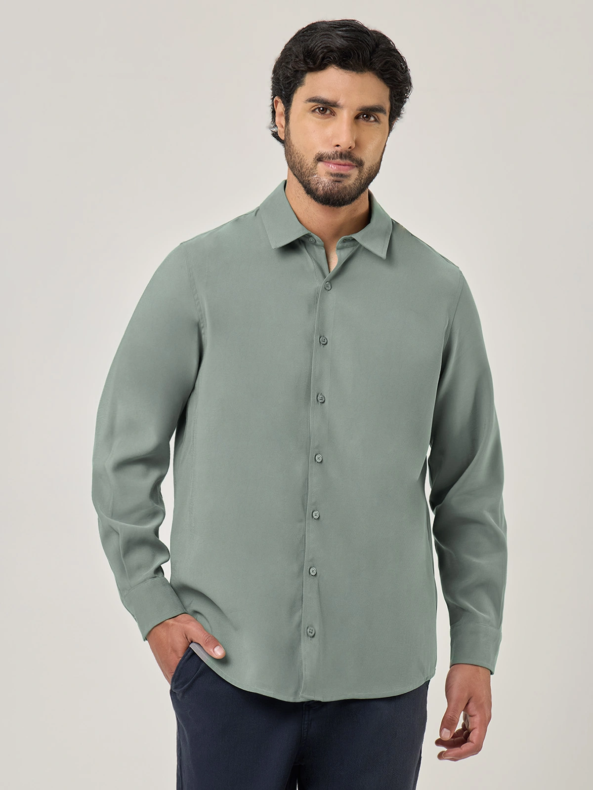 CAMISA MANGA LARGA HOMBRE NAVIGATA - 1