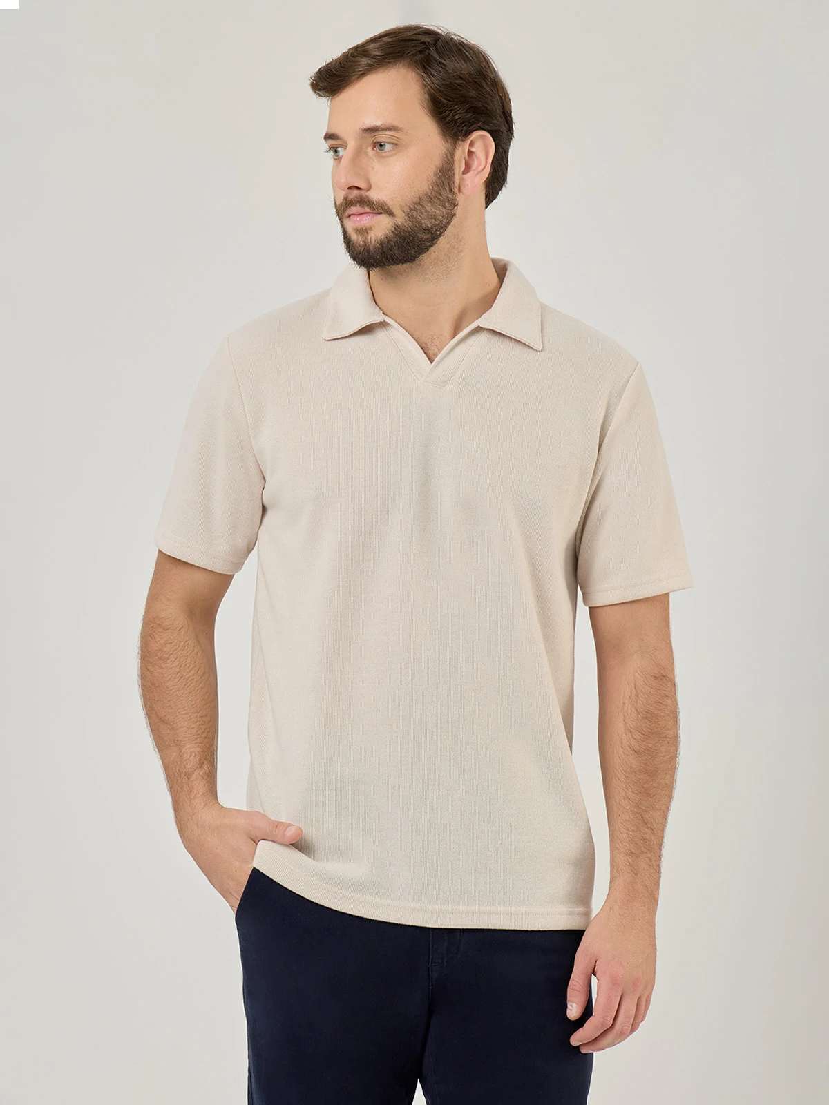 POLO MANGA CORTA HOMBRE KENNETH STEVENS - 1