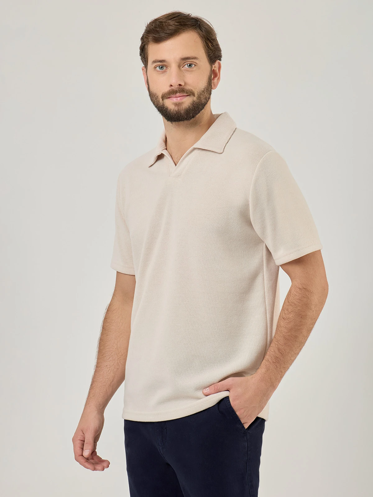 POLO MANGA CORTA HOMBRE KENNETH STEVENS - 3