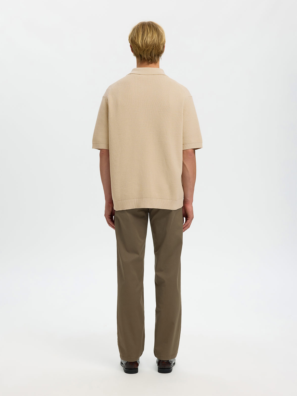 POLO MANGA CORTA HOMBRE SELECTED PIQUE - 4