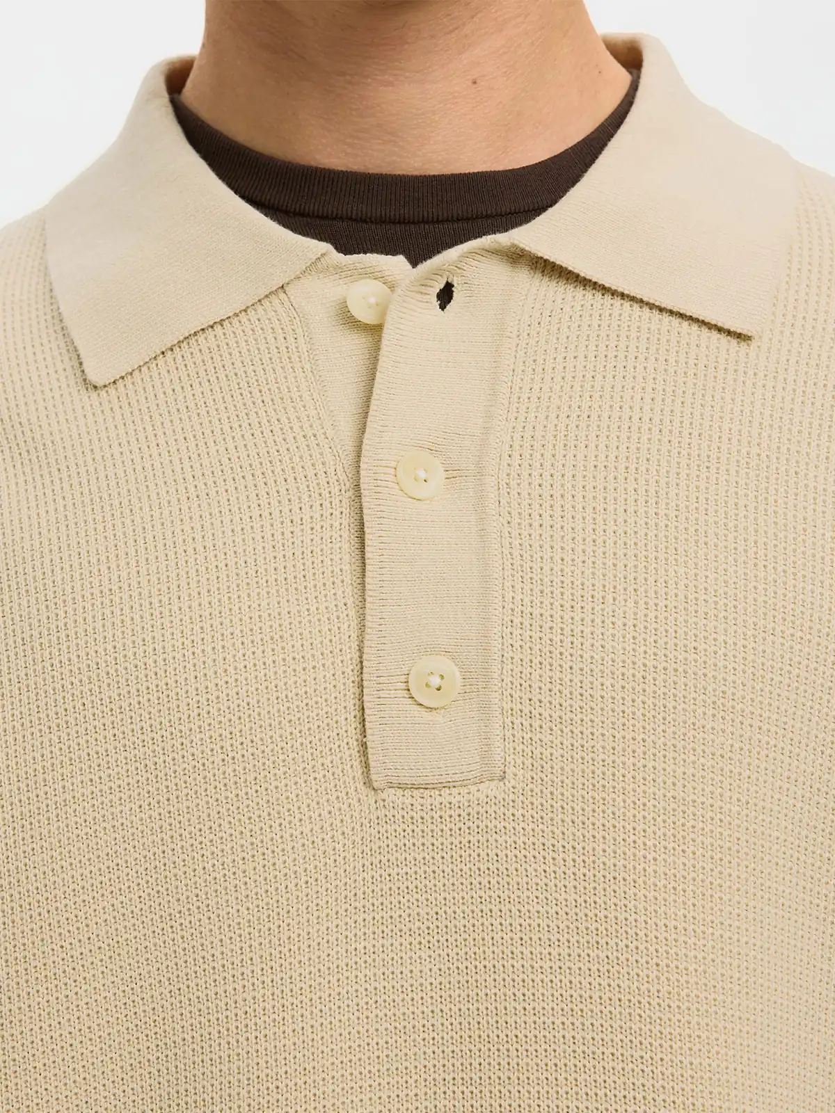 POLO MANGA CORTA HOMBRE SELECTED PIQUE - 2