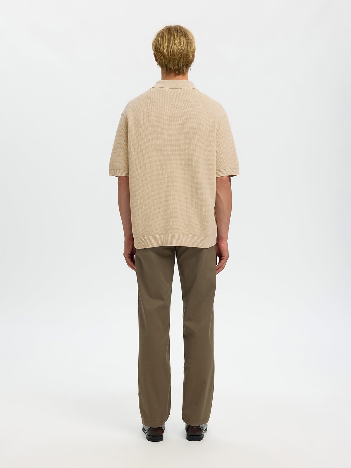 POLO MANGA CORTA HOMBRE SELECTED PIQUE - 4