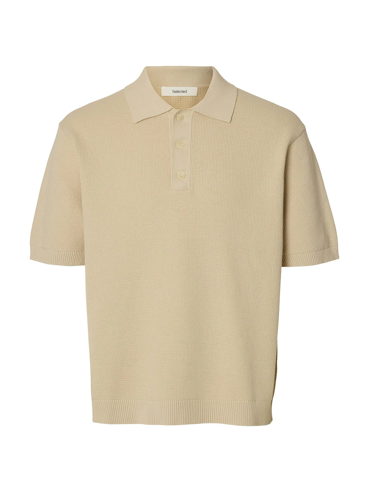 POLO MANGA CORTA HOMBRE SELECTED PIQUE - 5