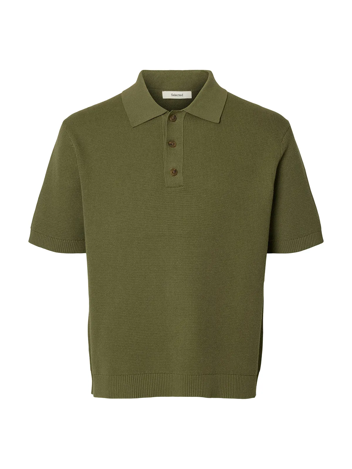 POLO MANGA CORTA HOMBRE SELECTED PIQUE - 5