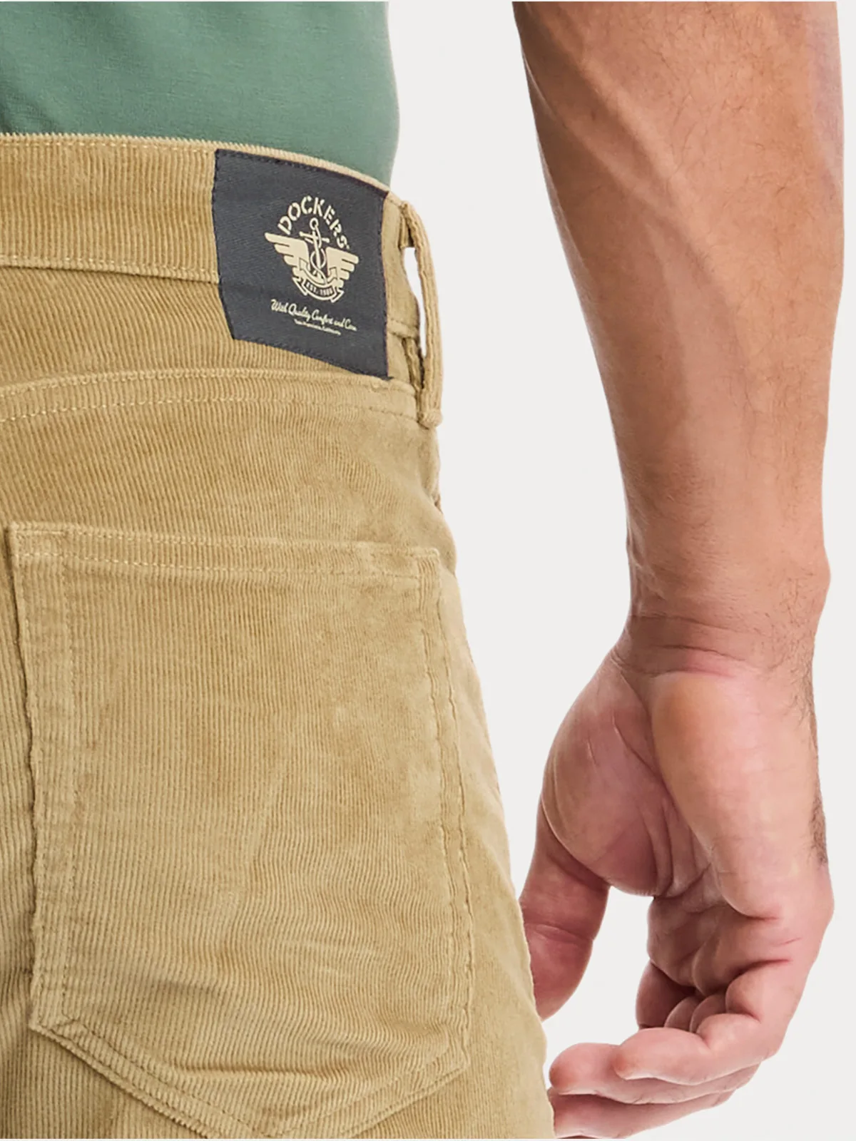 PANTALON SLIM HOMBRE DOCKERS CAQUI JEAN CUT  - 5