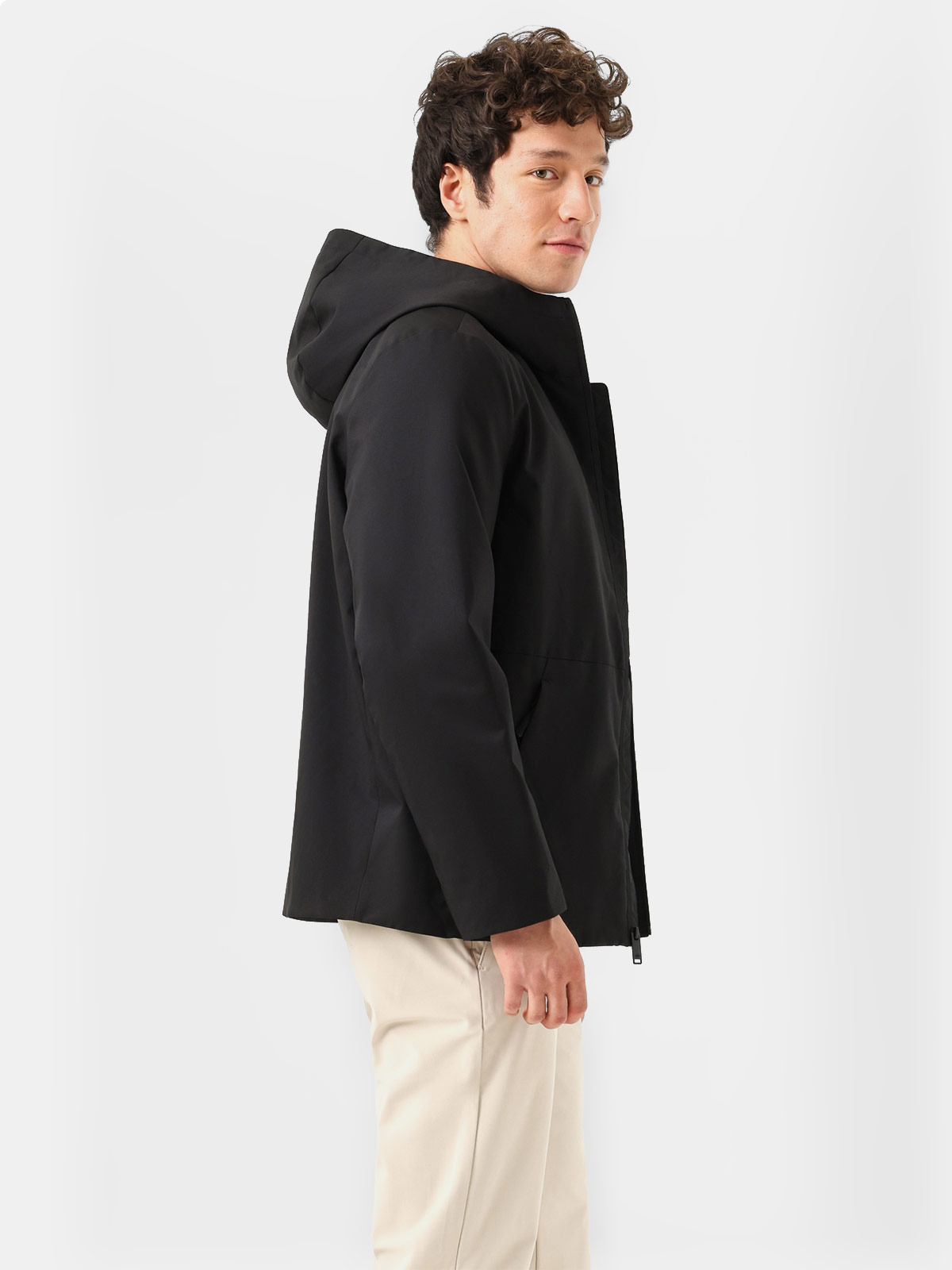 CASACA HOMBRE DOCKERS OUTERWARE LARGA CON BOLSILLOS - 3