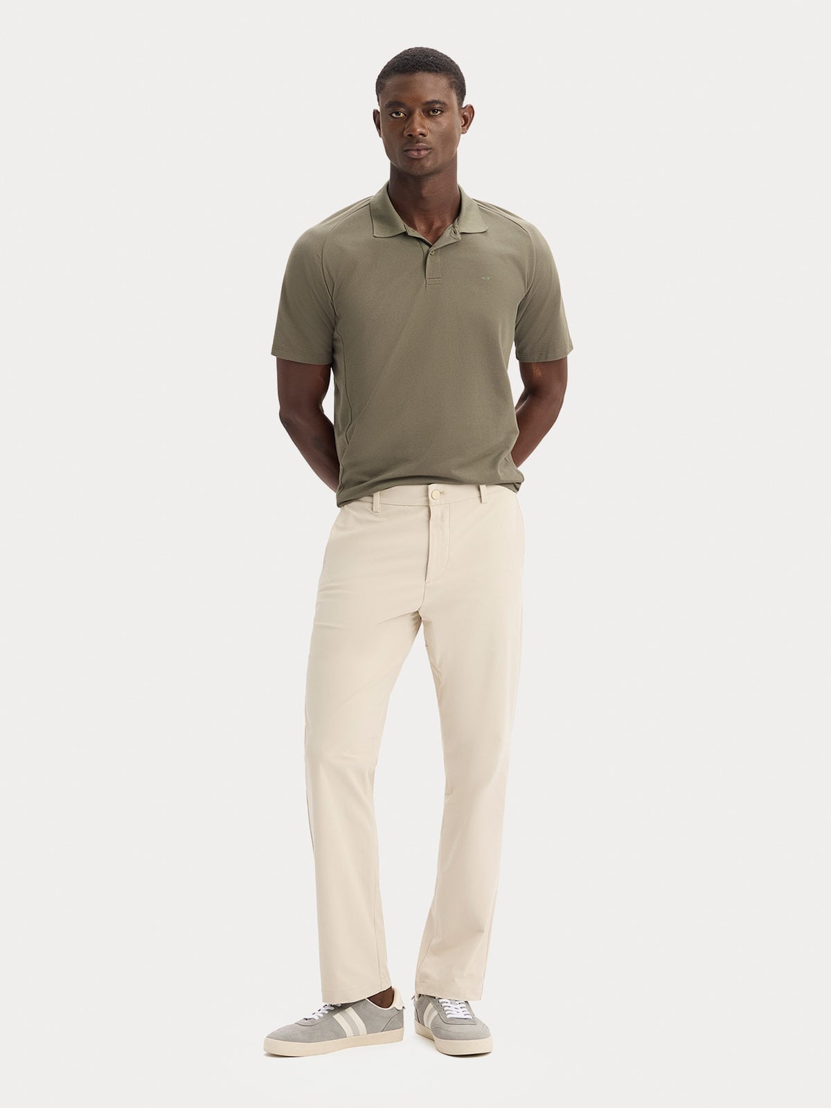 POLO MANGA LARGA HOMBRE DOCKERS PIQUE ALGODÓN - 4