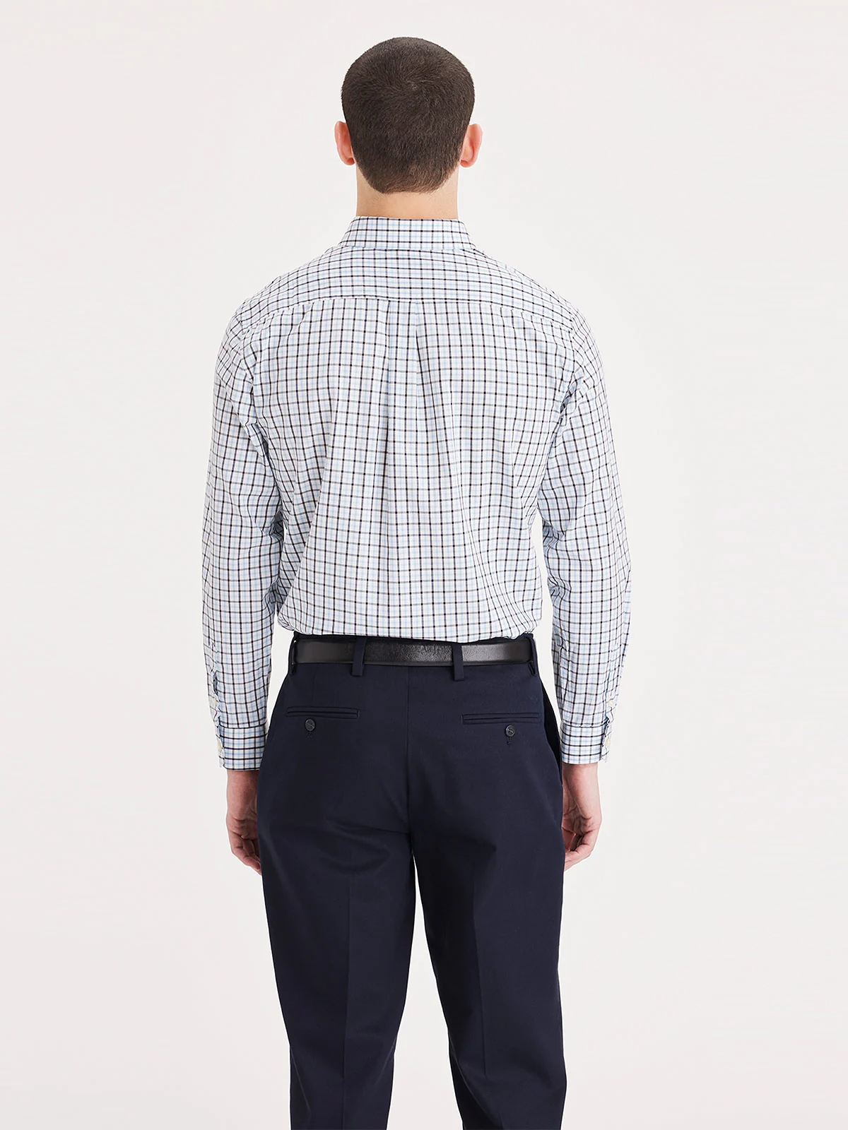 CAMISA HOMBRE DOCKERS AZUL SIGNATURE - 2