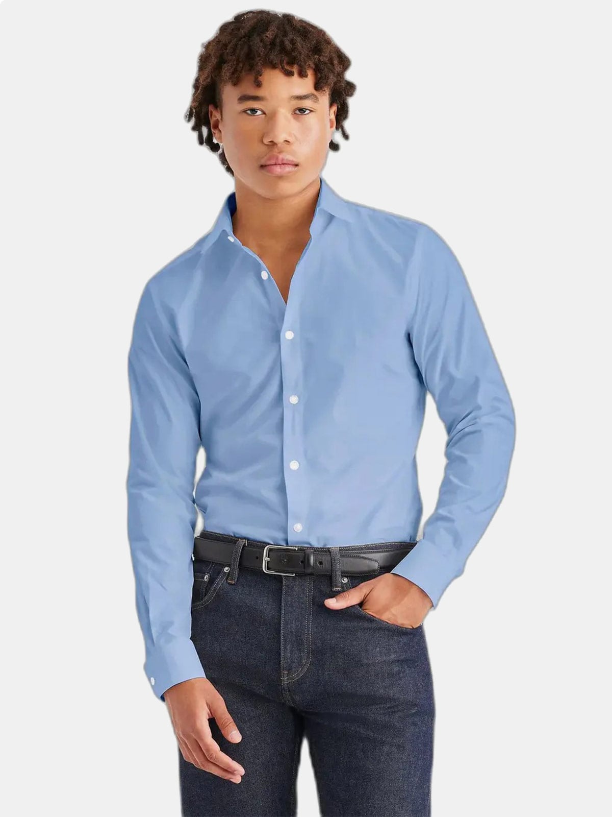 CAMISA MANGA LARGA HOMBRE DOCKERS CRAFTED ALGODÓN - 1