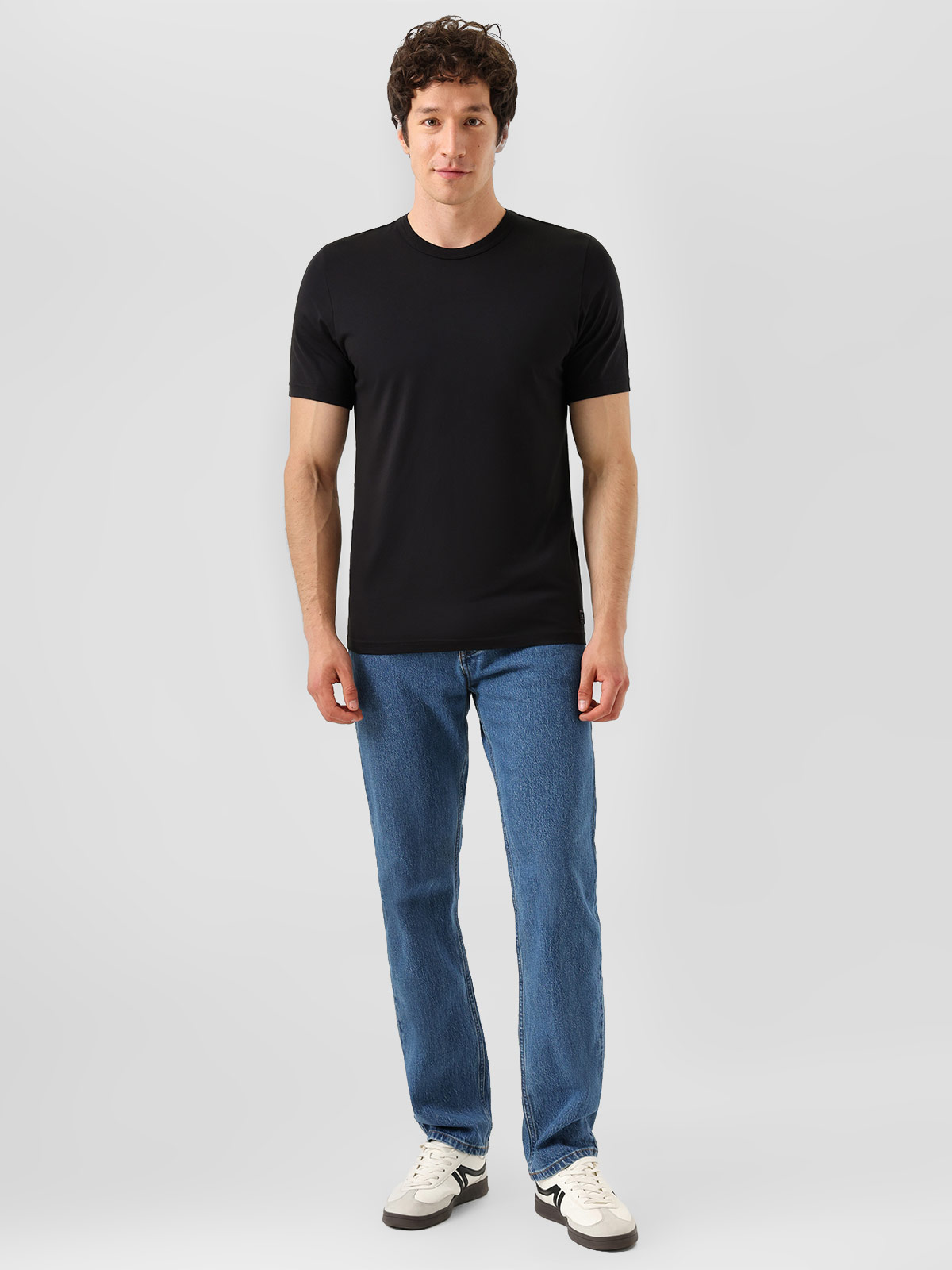 POLO HOMBRE DOCKERS NEGRO ORIGINAL TEE - 4