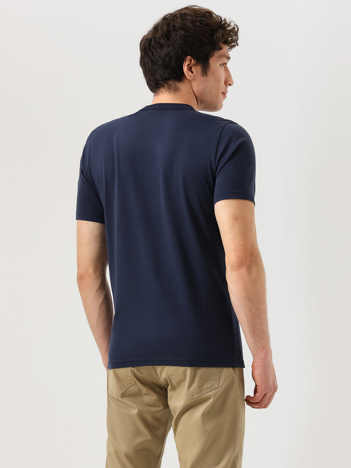 POLO HOMBRE DOCKERS AZUL ORIGINAL TEE - 2