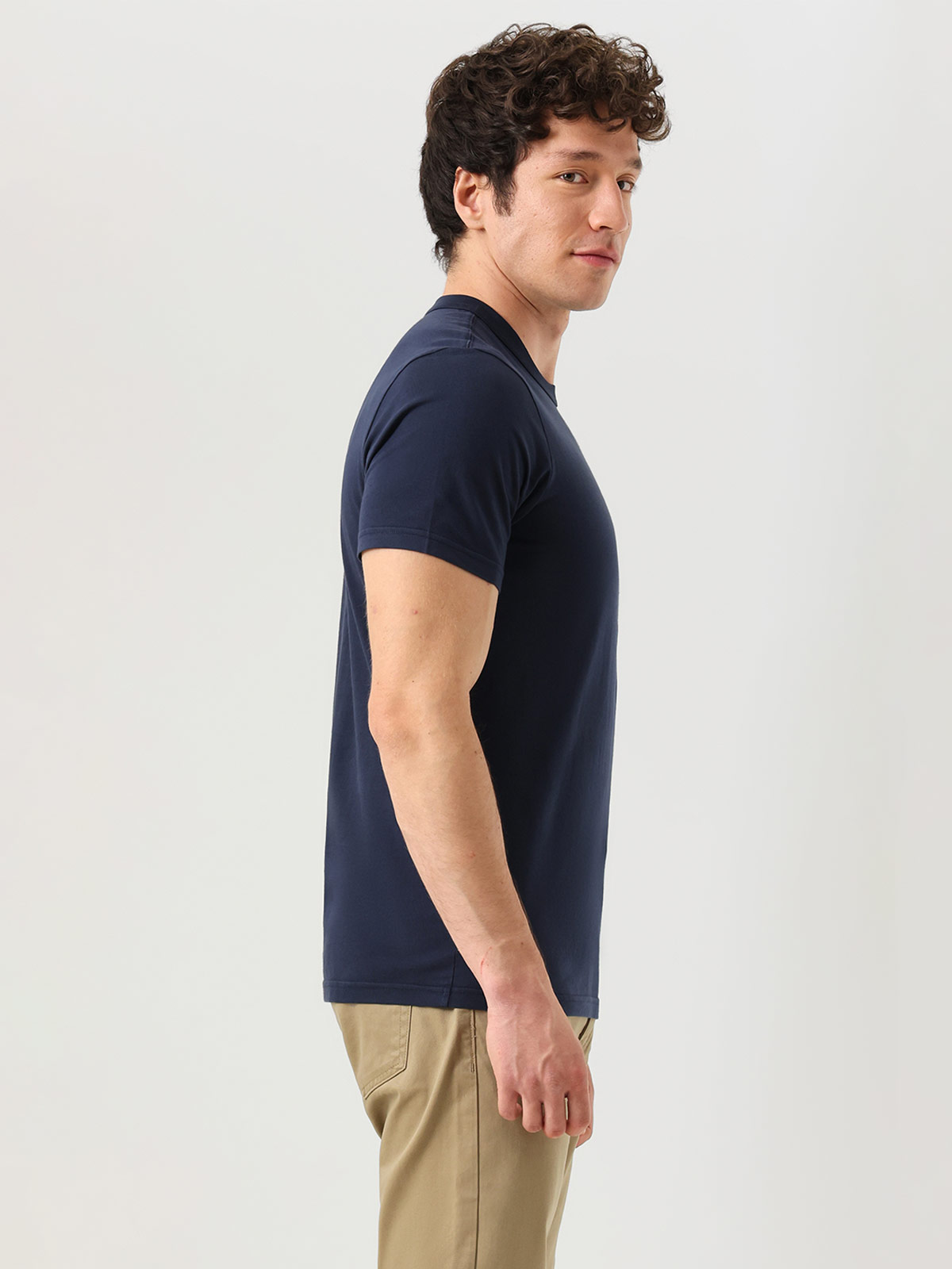 POLO HOMBRE DOCKERS AZUL ORIGINAL TEE - 3