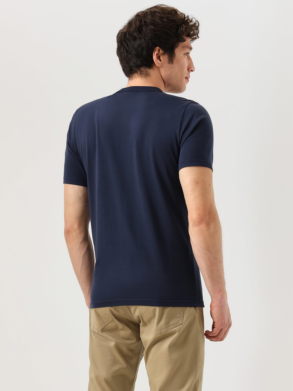 POLO HOMBRE DOCKERS AZUL ORIGINAL TEE - 2