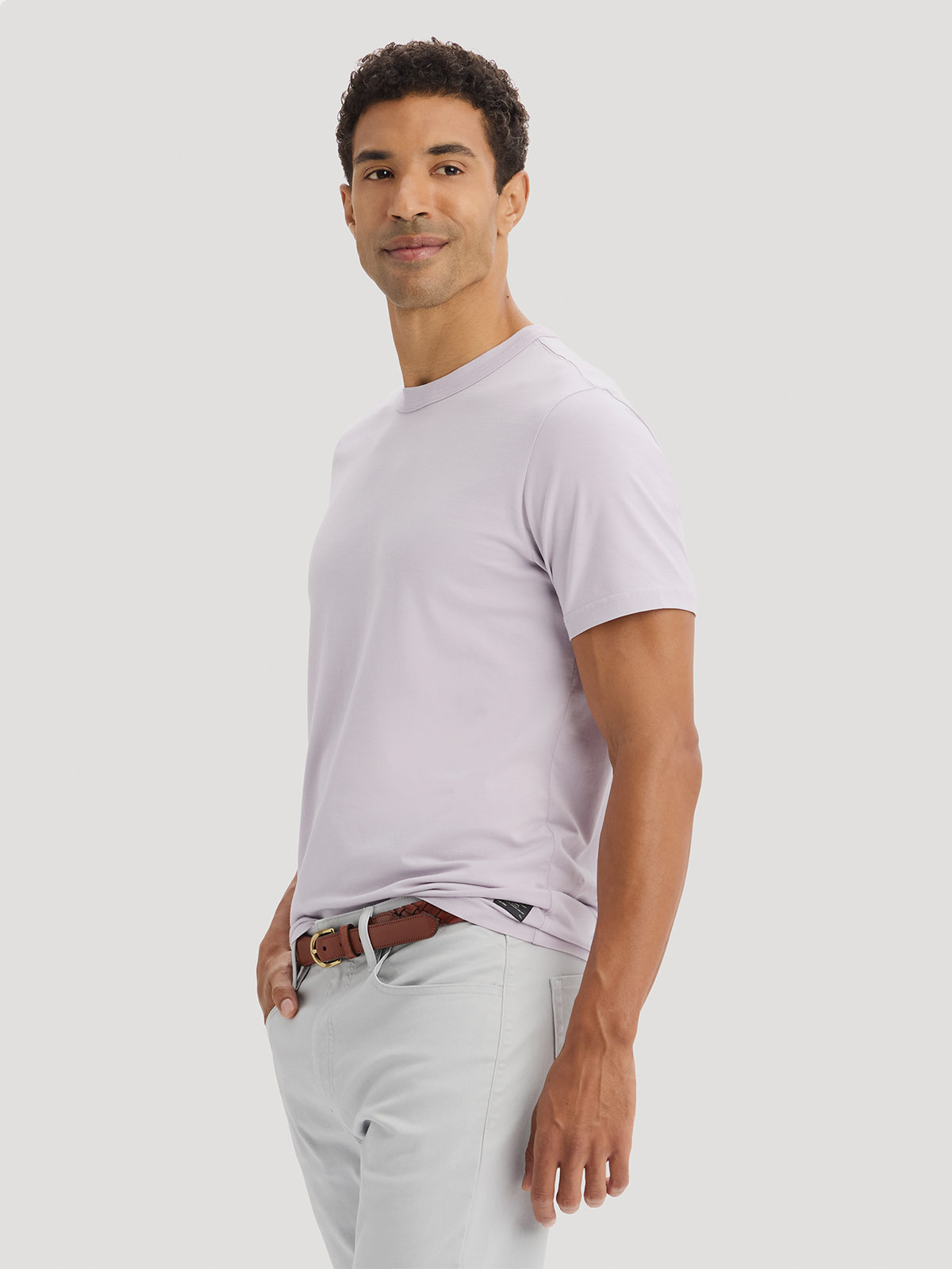 POLO HOMBRE DOCKERS LILA ORIGINAL TEE - 3