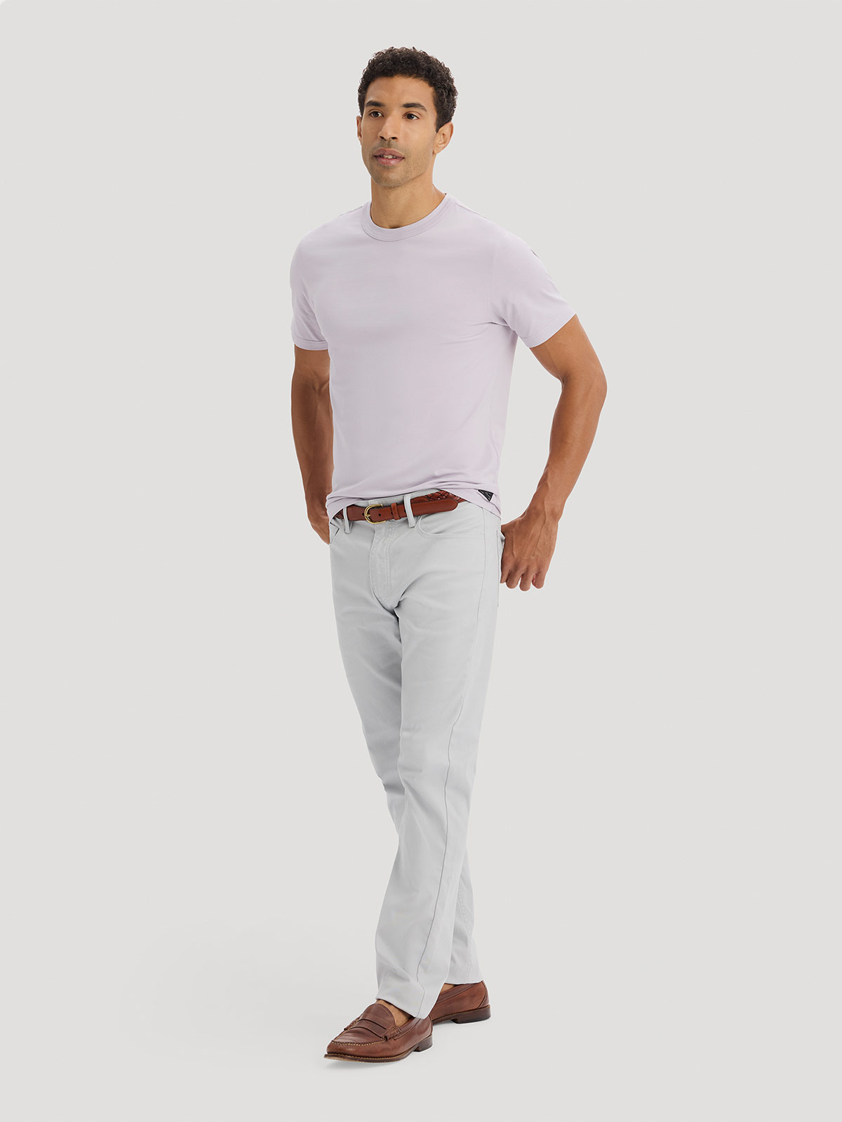 POLO HOMBRE DOCKERS LILA ORIGINAL TEE - 4