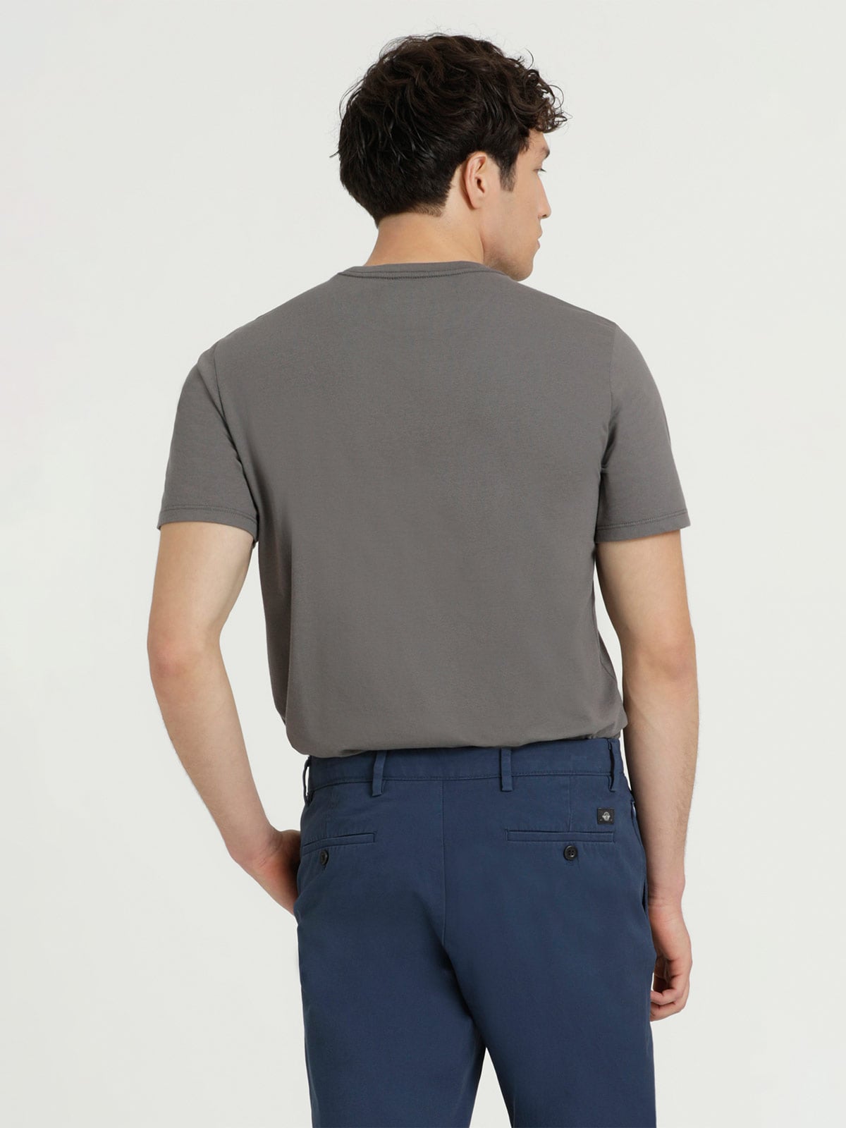 POLO HOMBRE DOCKERS GRIS POCKET TEE - 2