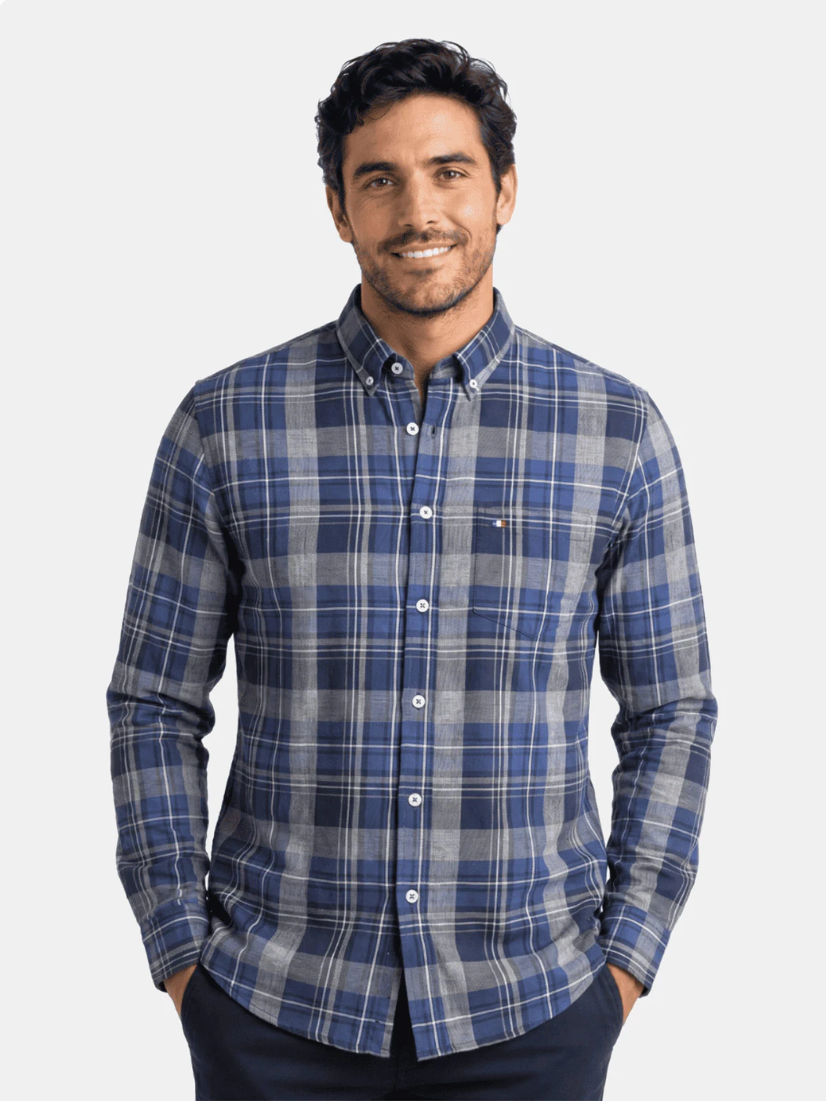 CAMISA MANGA LARGA HOMBRE PIERRE CARDIN - 1
