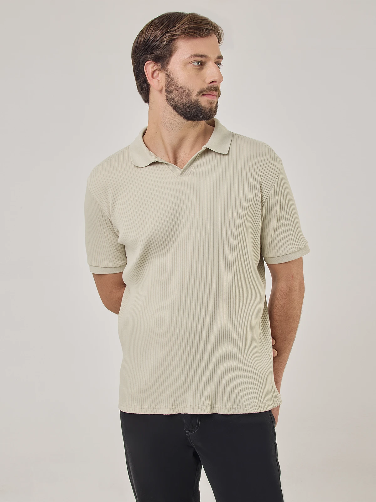 POLO MANGA CORTA ALGODÓN HOMBRE MARQUIS - 1
