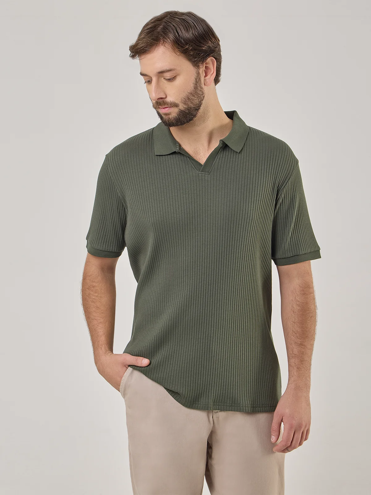 POLO MANGA CORTA ALGODÓN HOMBRE MARQUIS - 1