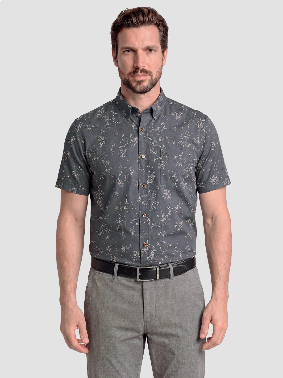 CAMISA MANGA CORTA HOMBRE JOHN HOLDEN ALGODÓN NEAL - 1