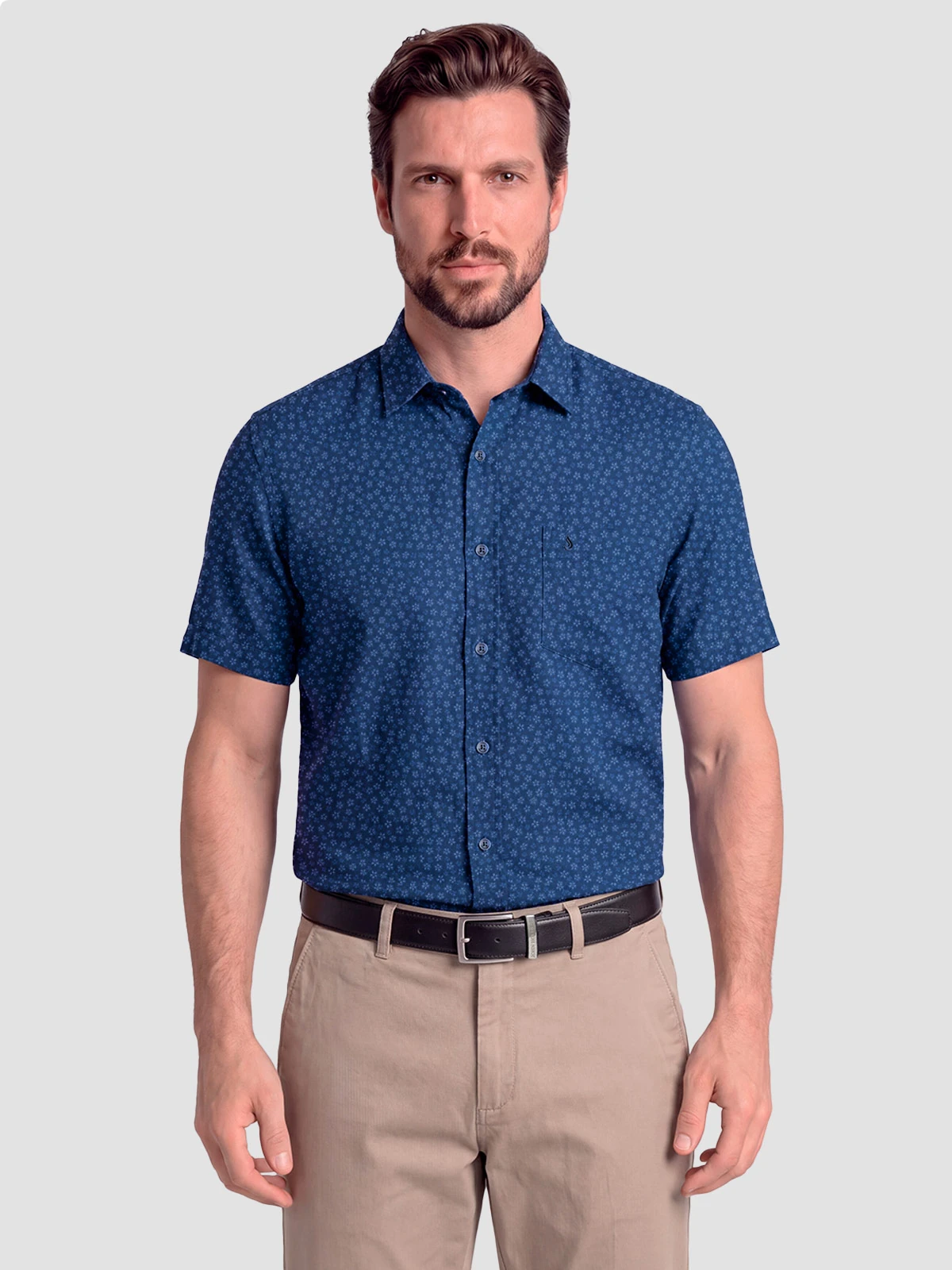 CAMISA MANGA CORTA HOMBRE JOHN HOLDEN ALGODÓN POL - 1