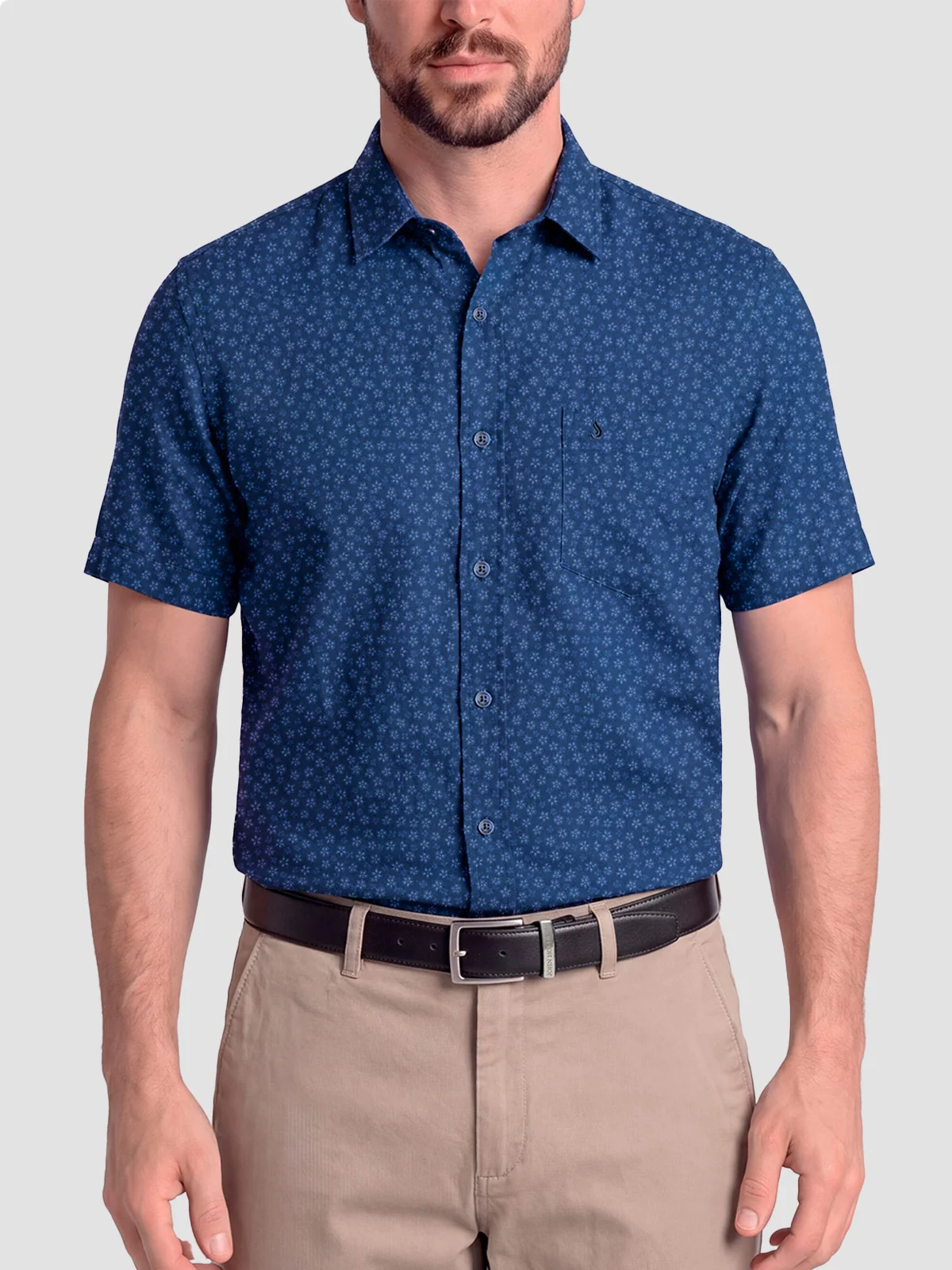 CAMISA MANGA CORTA HOMBRE JOHN HOLDEN ALGODÓN POL - 4