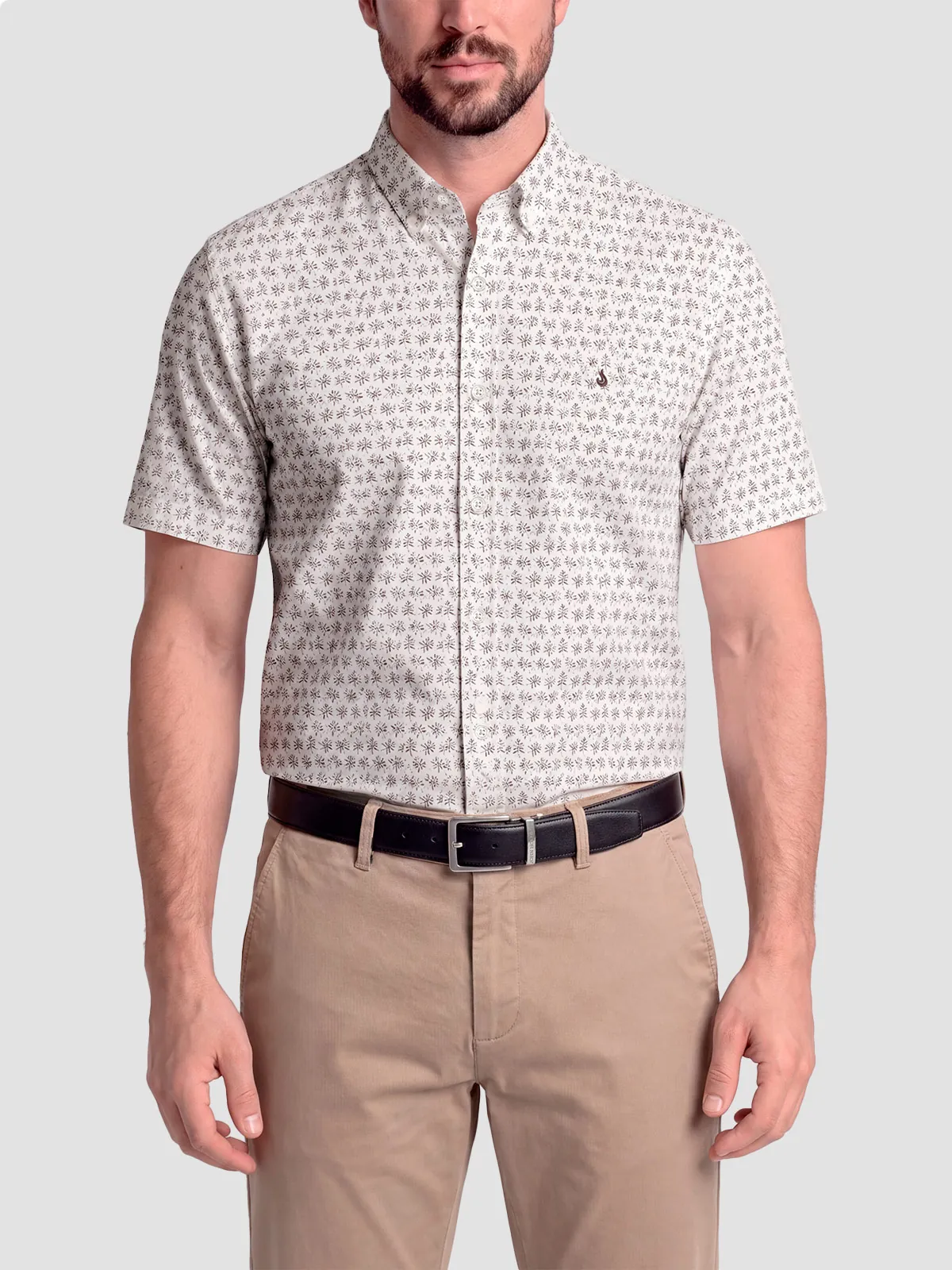 CAMISA MANGA CORTA HOMBRE JOHN HOLDEN ALGODÓN ALEIX - 4