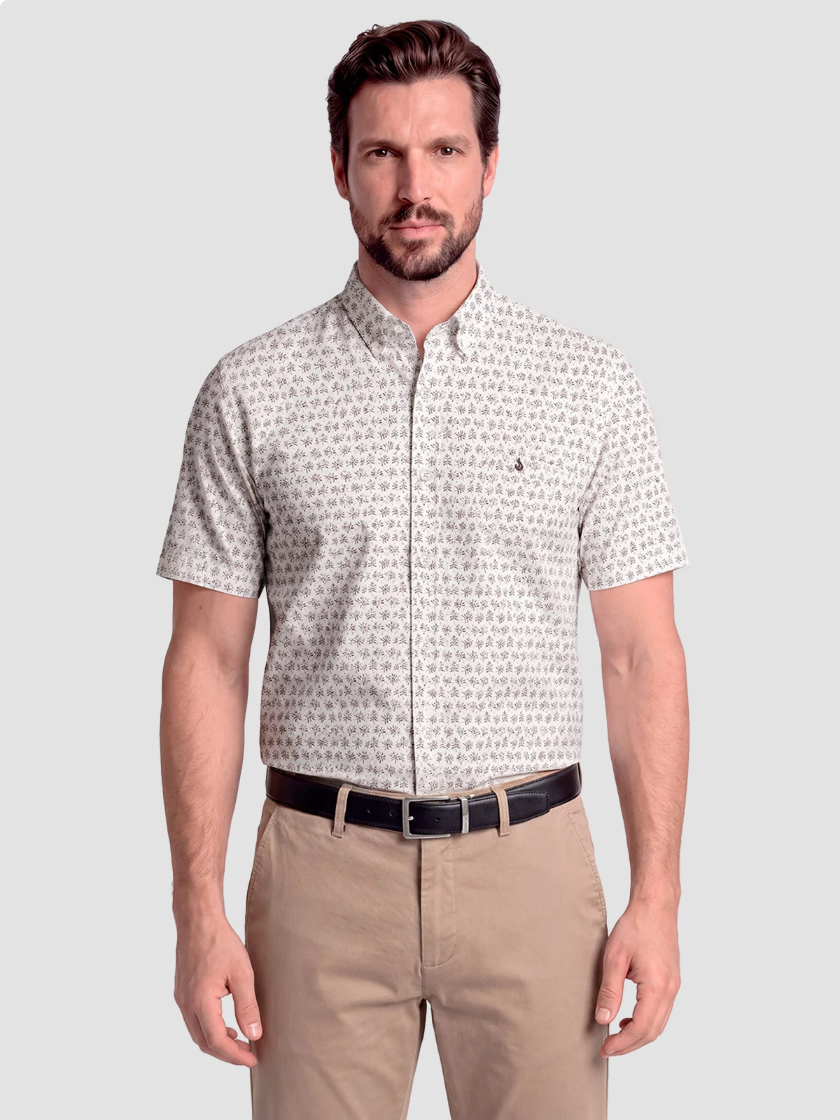 CAMISA MANGA CORTA HOMBRE JOHN HOLDEN ALGODÓN ALEIX - 1