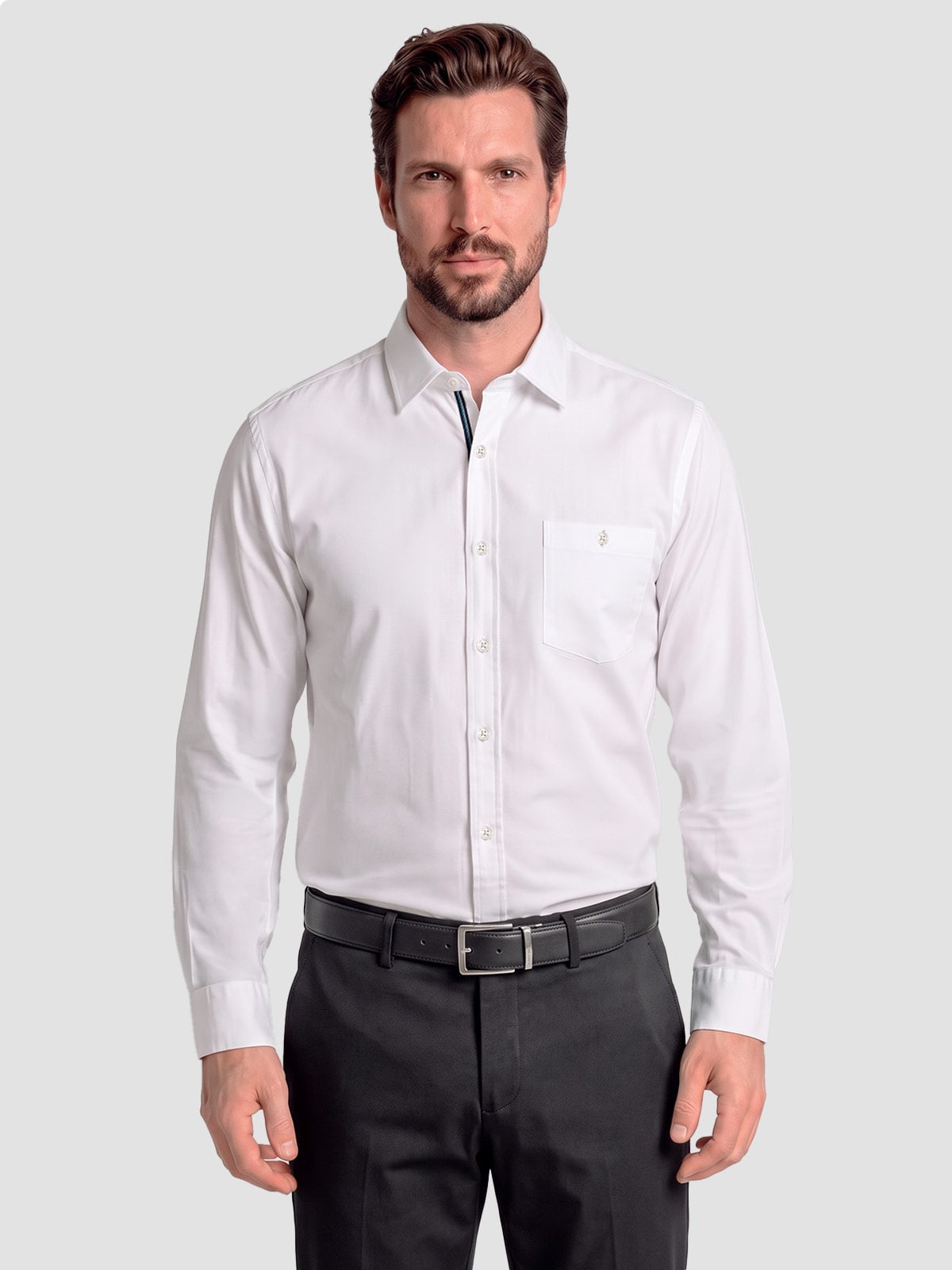 CAMISA MANGA LARGA HOMBRE JOHN HOLDEN ALGODÓN ROYER - 1