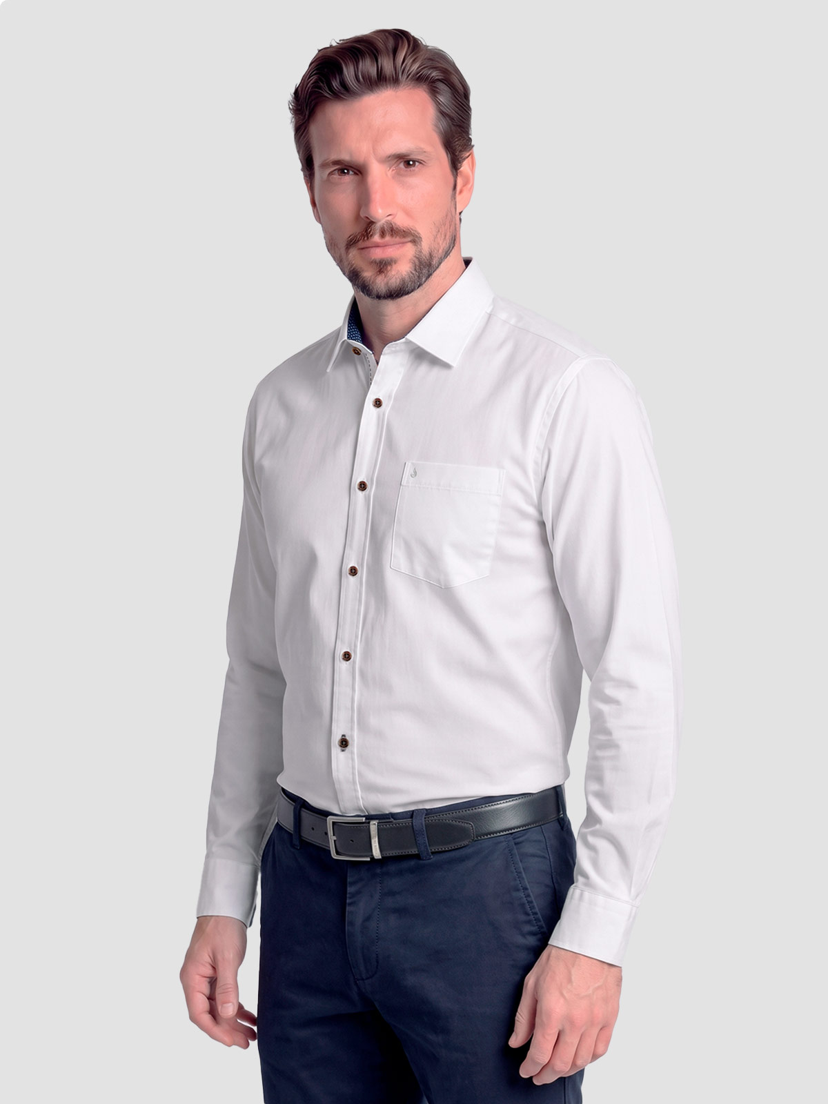CAMISA MANGA LARGA HOMBRE JOHN HOLDEN ALGODÓN JAMES - 3