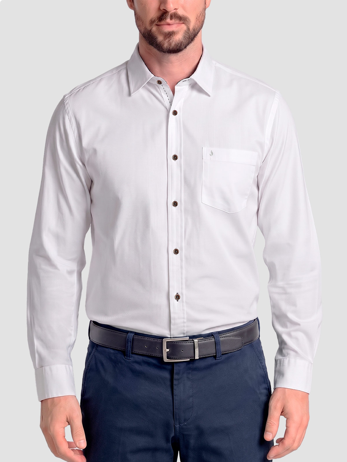 CAMISA MANGA LARGA HOMBRE JOHN HOLDEN ALGODÓN JAMES - 4