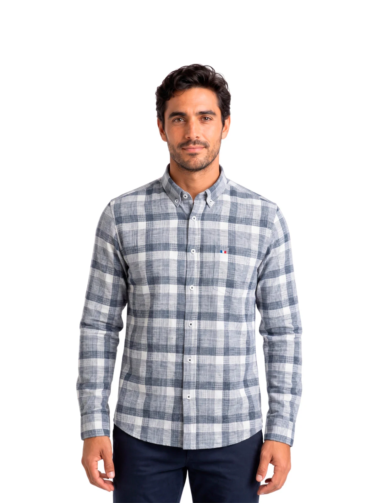 CAMISA MANGA LARGA HOMBRE PIERRE CARDIN ETIQUETA - 1