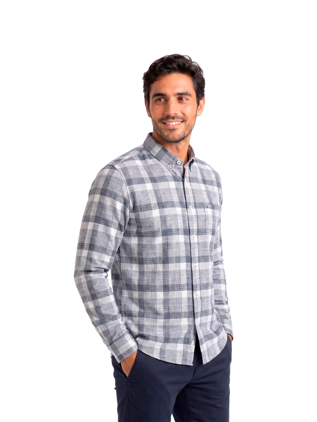 CAMISA MANGA LARGA HOMBRE PIERRE CARDIN ETIQUETA - 2