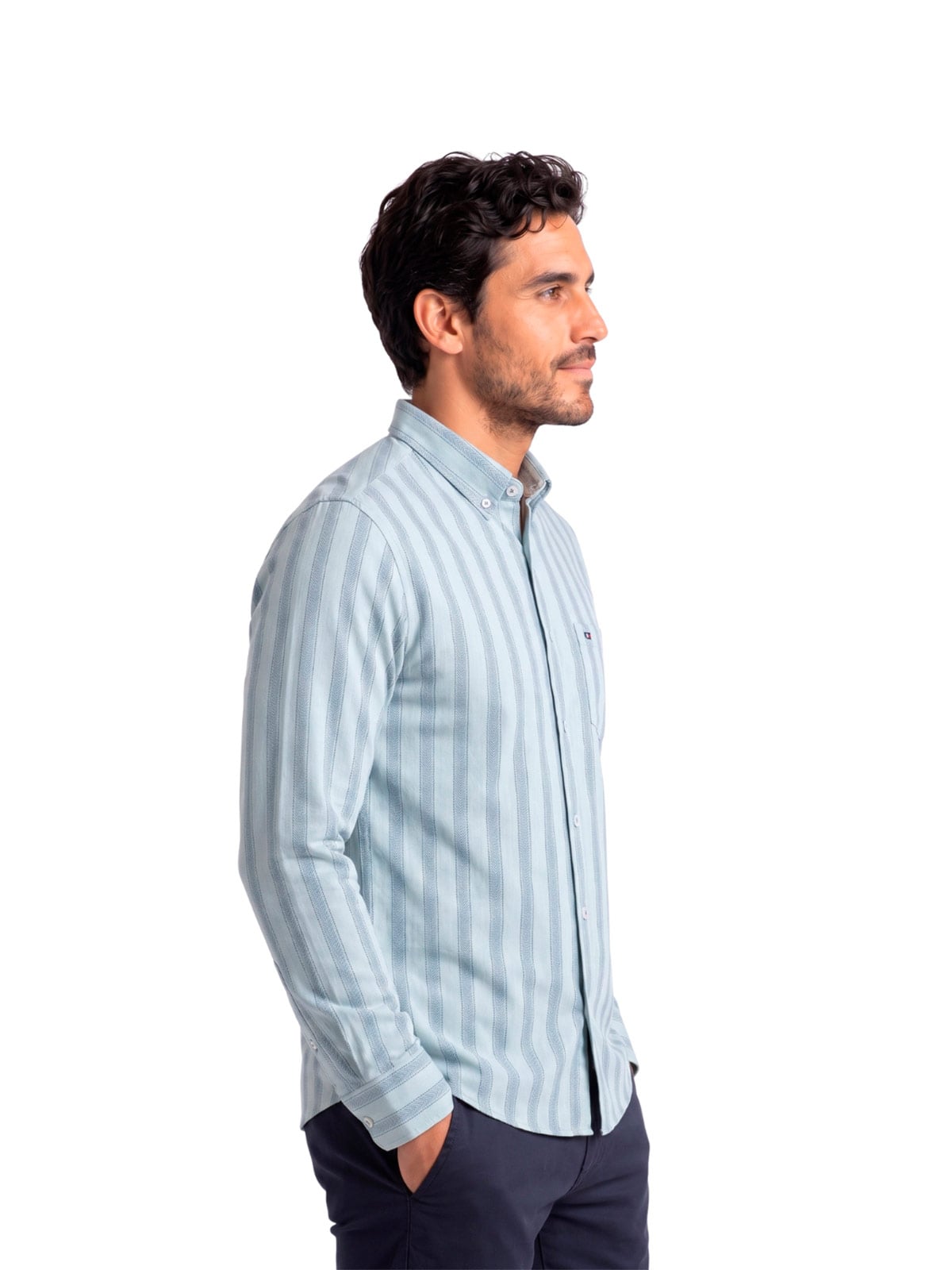 CAMISA MANGA LARGA HOMBRE PIERRE CARDIN ETIQUETA - 3