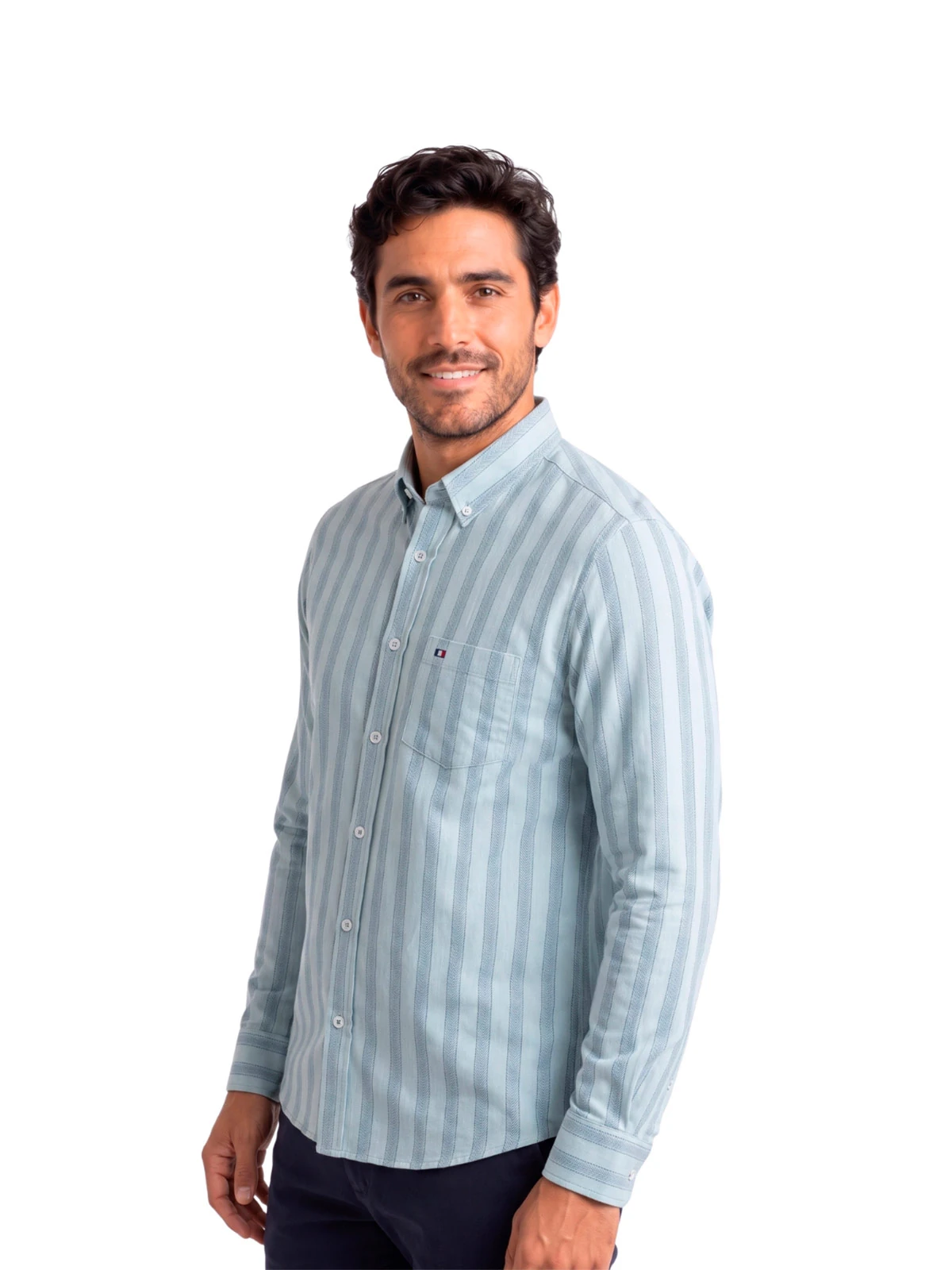CAMISA MANGA LARGA HOMBRE PIERRE CARDIN ETIQUETA - 2
